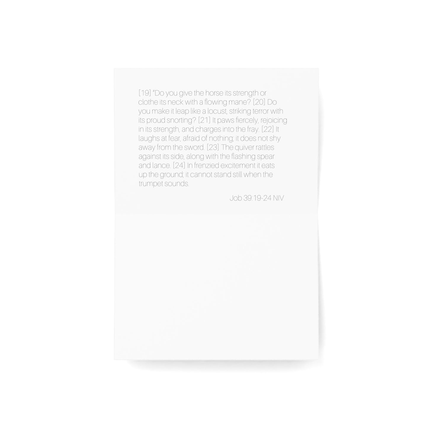 Greeting Cards (1, 10, 30, and 50pcs)