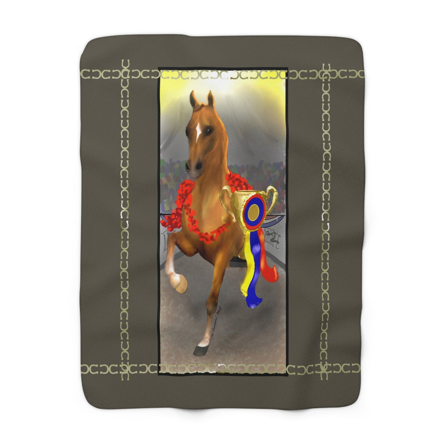 The Champion - Sherpa Fleece Blanket