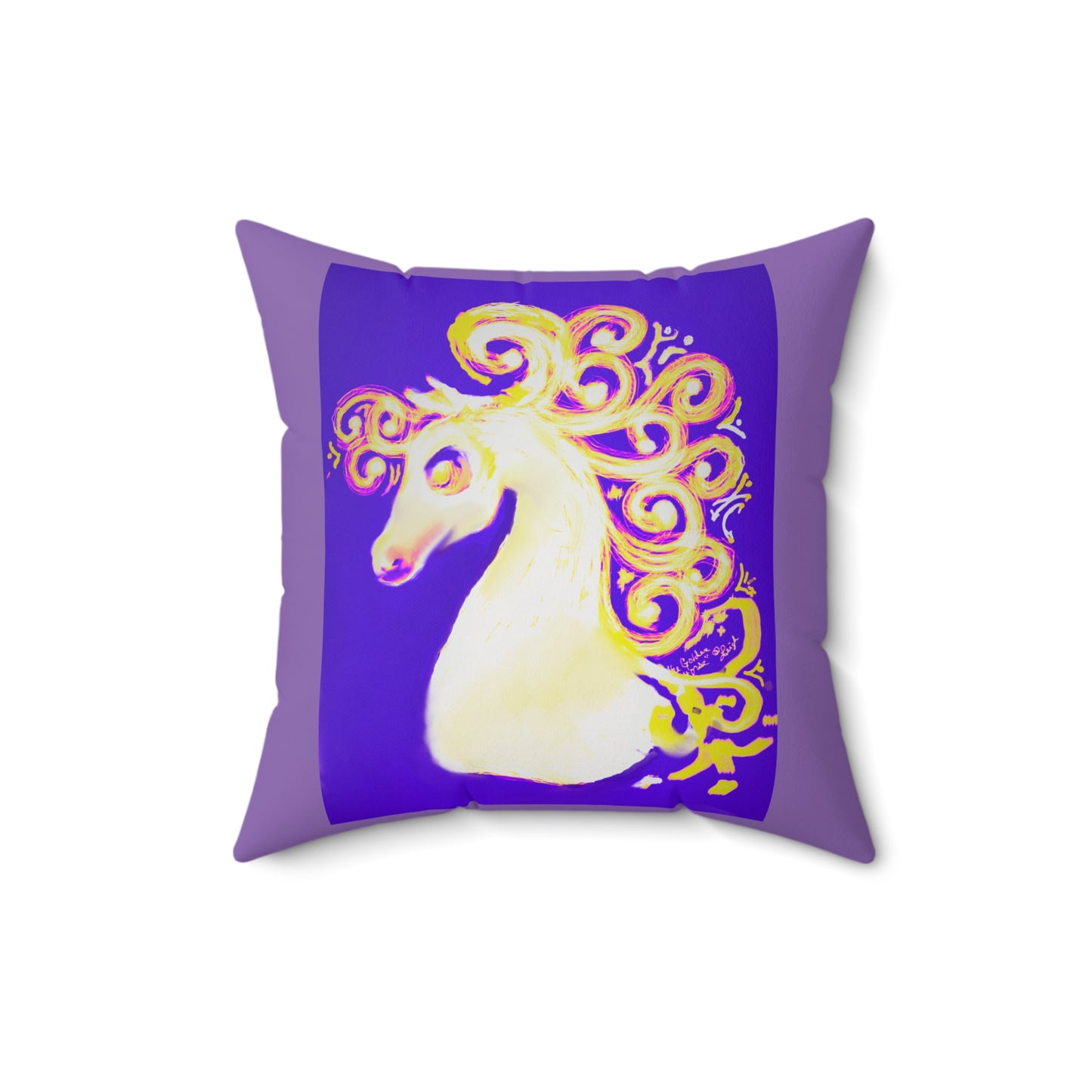 Spun Polyester Square Pillow