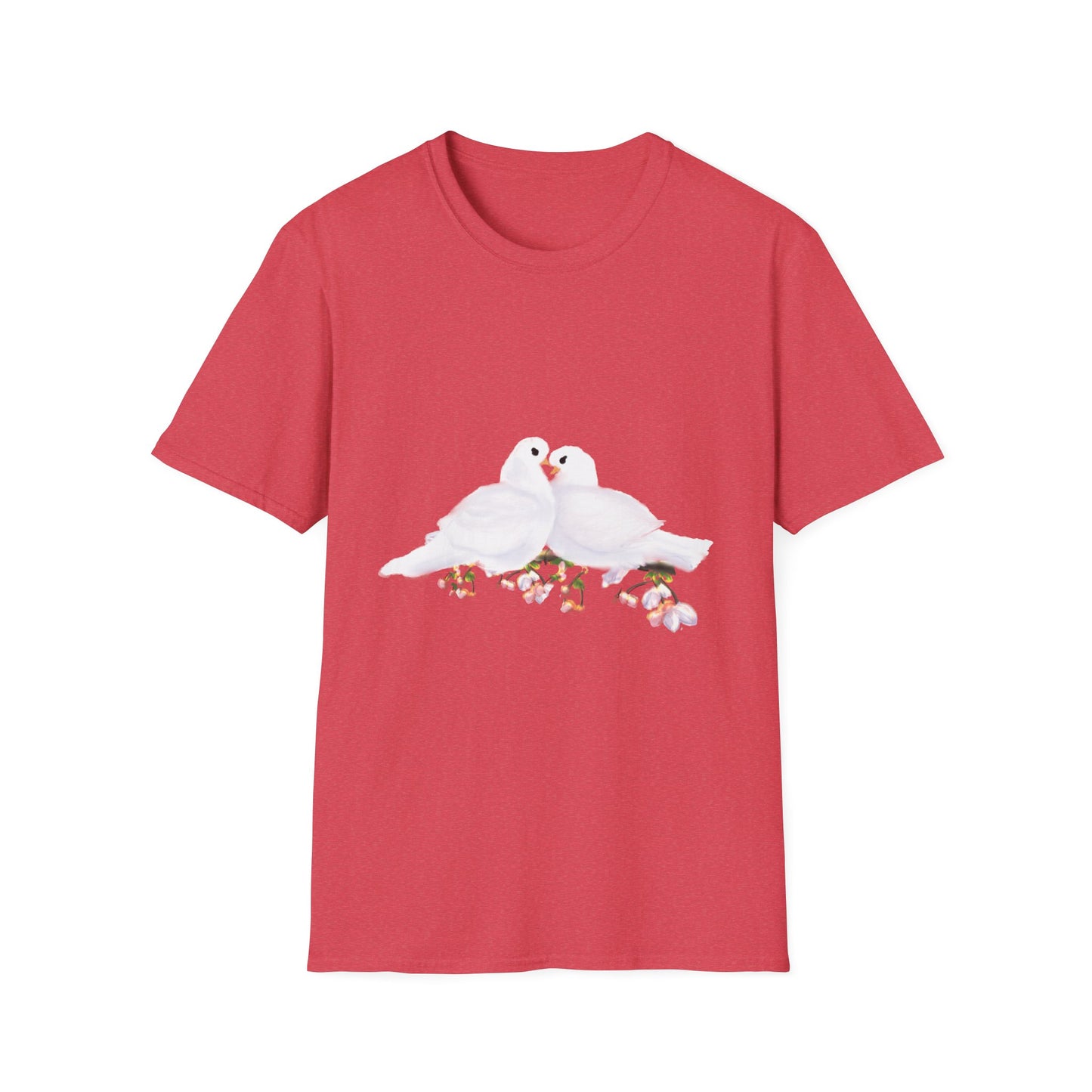 Pure Peace - Softstyle Tee, Bird Lover Gift, Couples Matching Shirt, Spring Fashion Top, Casual Wear