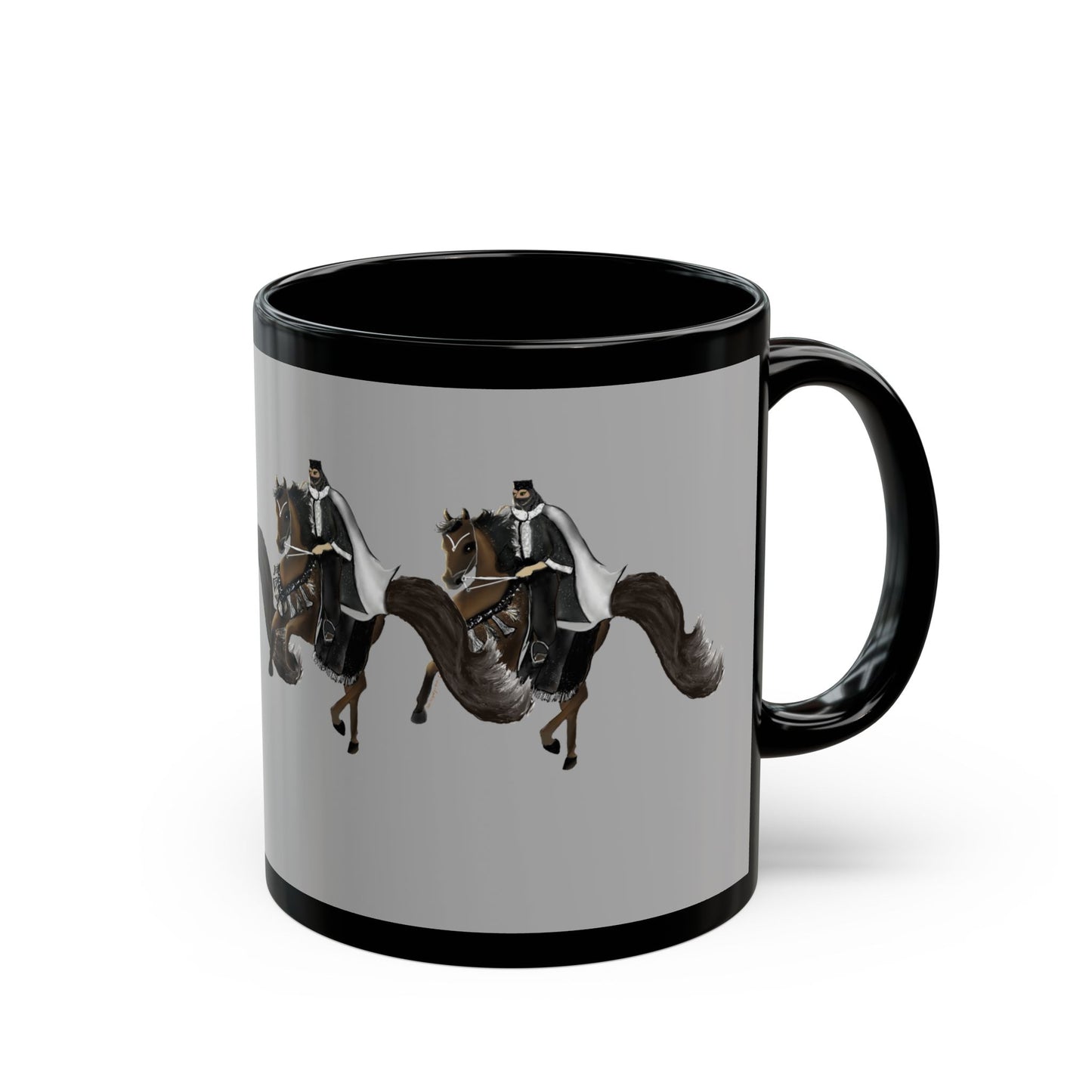 Her Majesty's Horse - Gray Mug (11oz, 15oz)