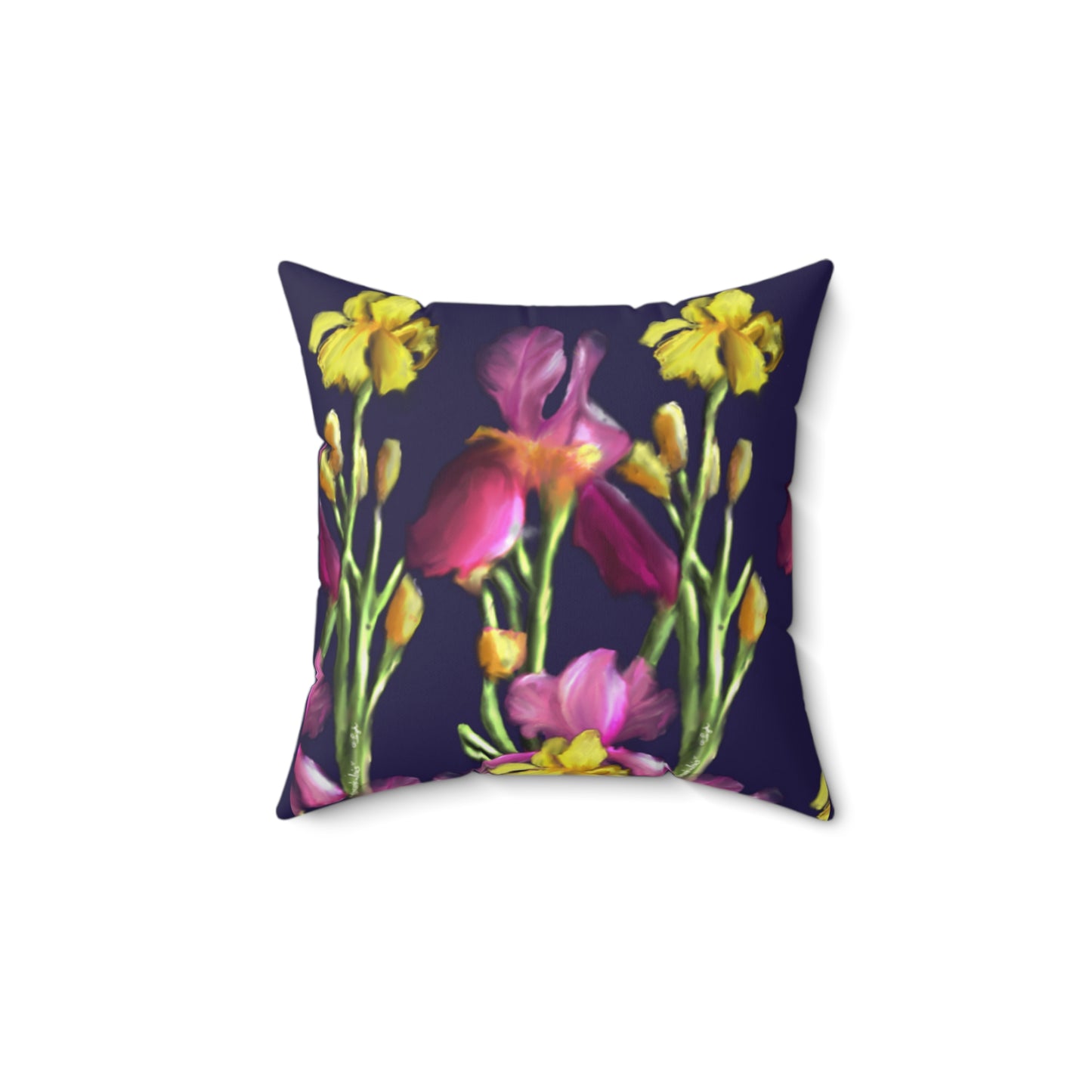 Spun Polyester Square Pillow