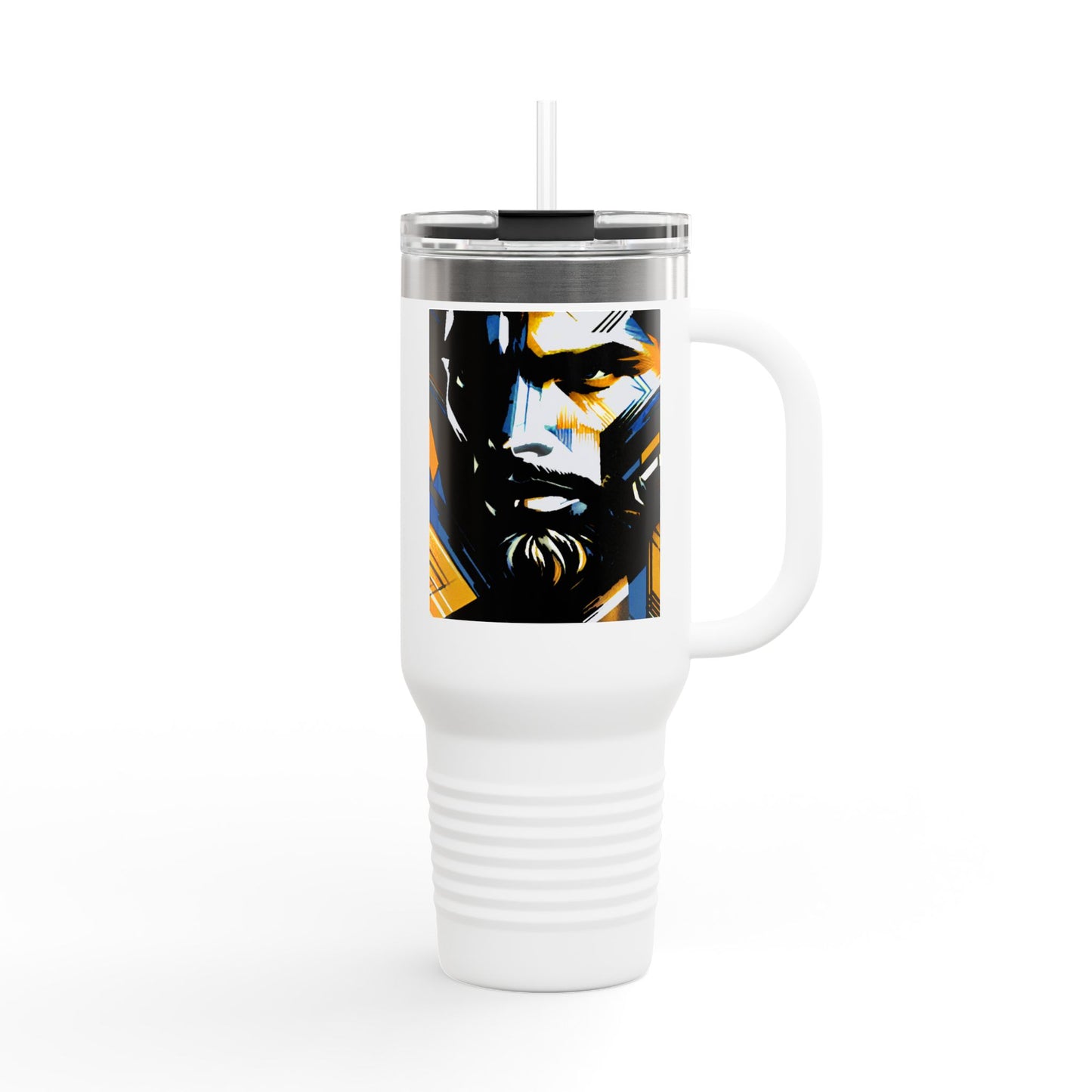 Bold Insulated Travel Mug - Perfect for Coffee & Tea Lovers, Great Gift for Adventurers, 40oz Travel Cup