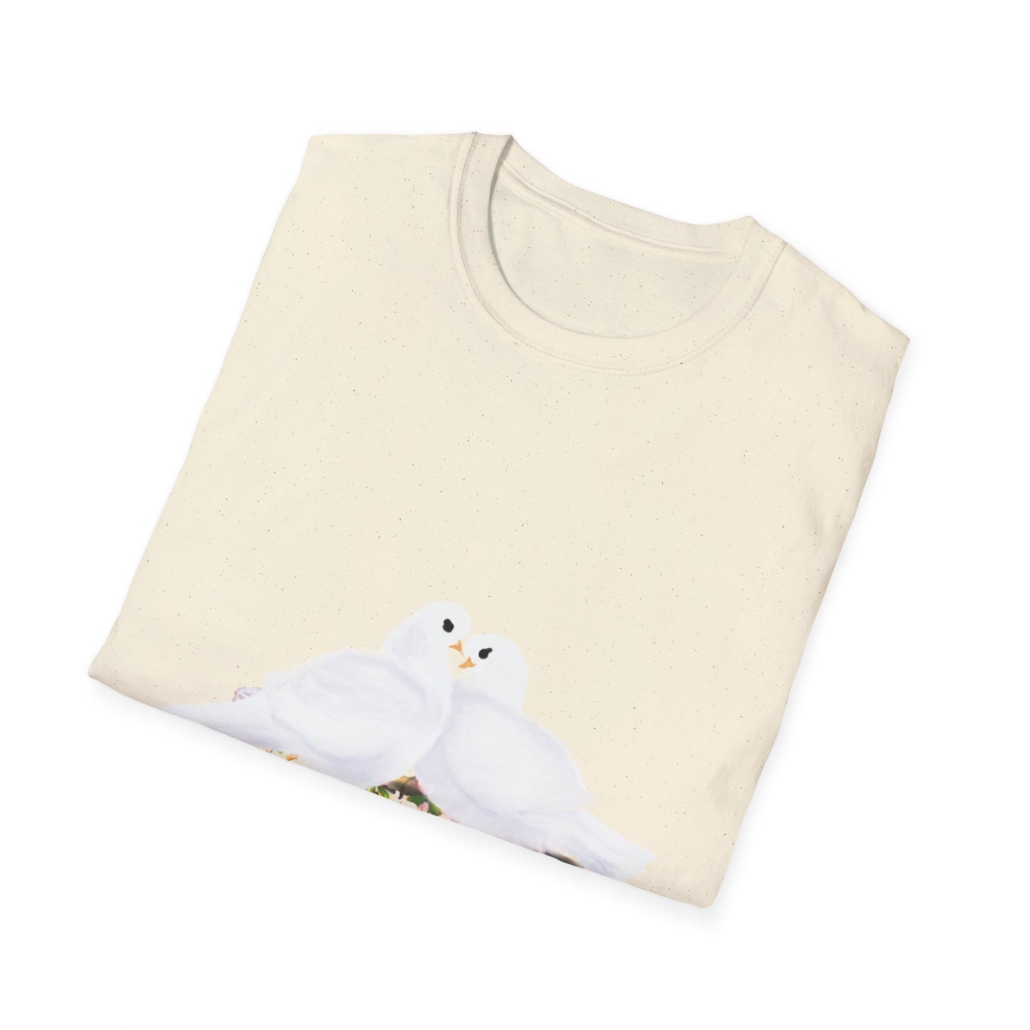 Pure Peace - Softstyle Tee, Bird Lover Gift, Couples Matching Shirt, Spring Fashion Top, Casual Wear