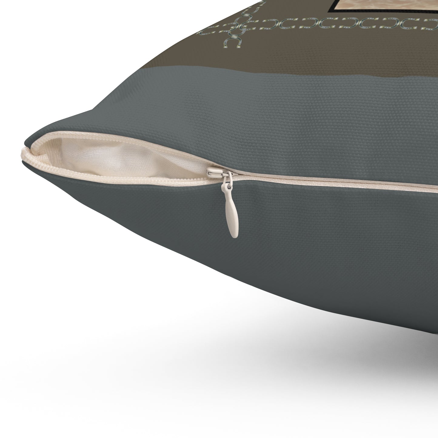 The Champion Spun Polyester Square Pillow
