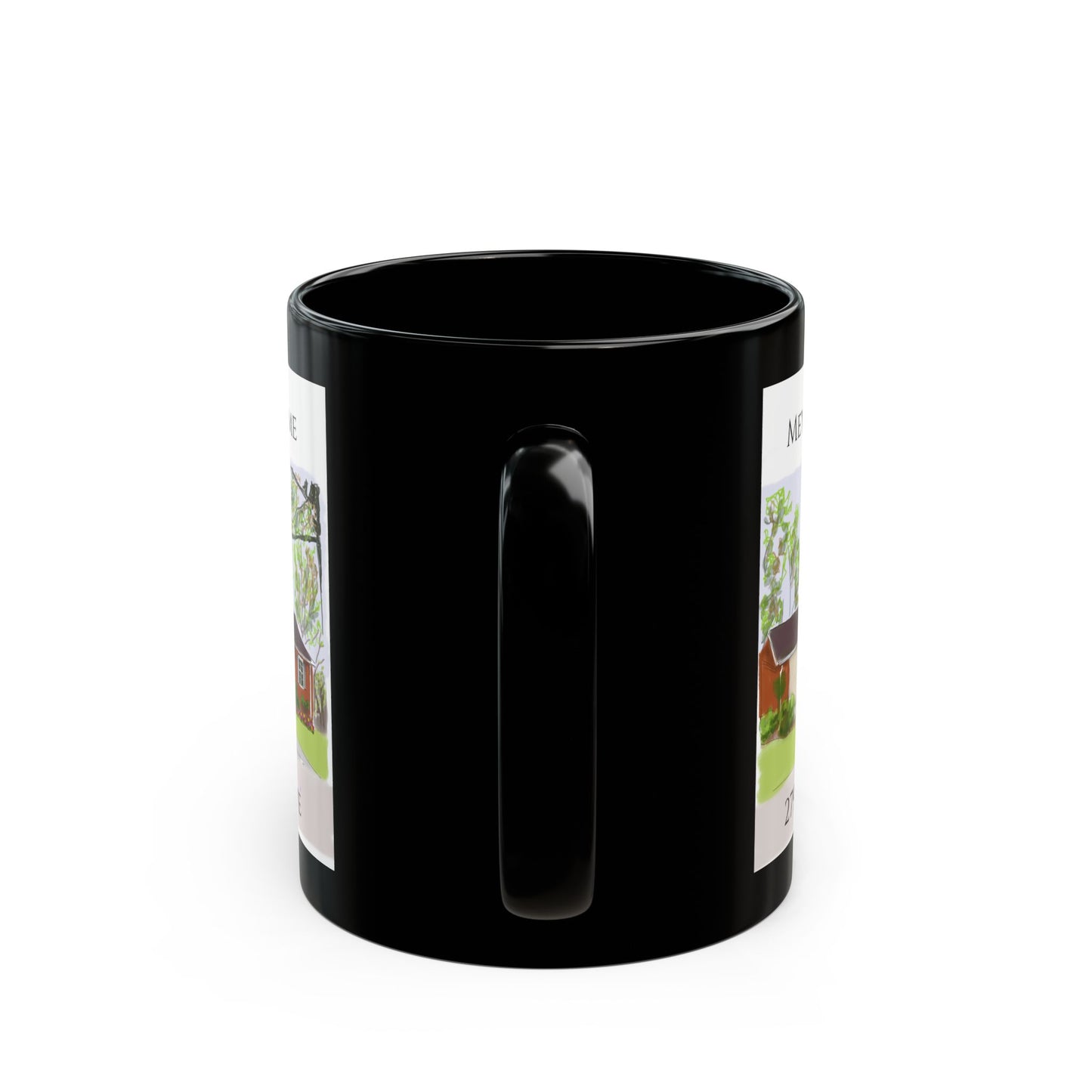 Meyer Bangs Home Black Mug (11oz, 15oz)