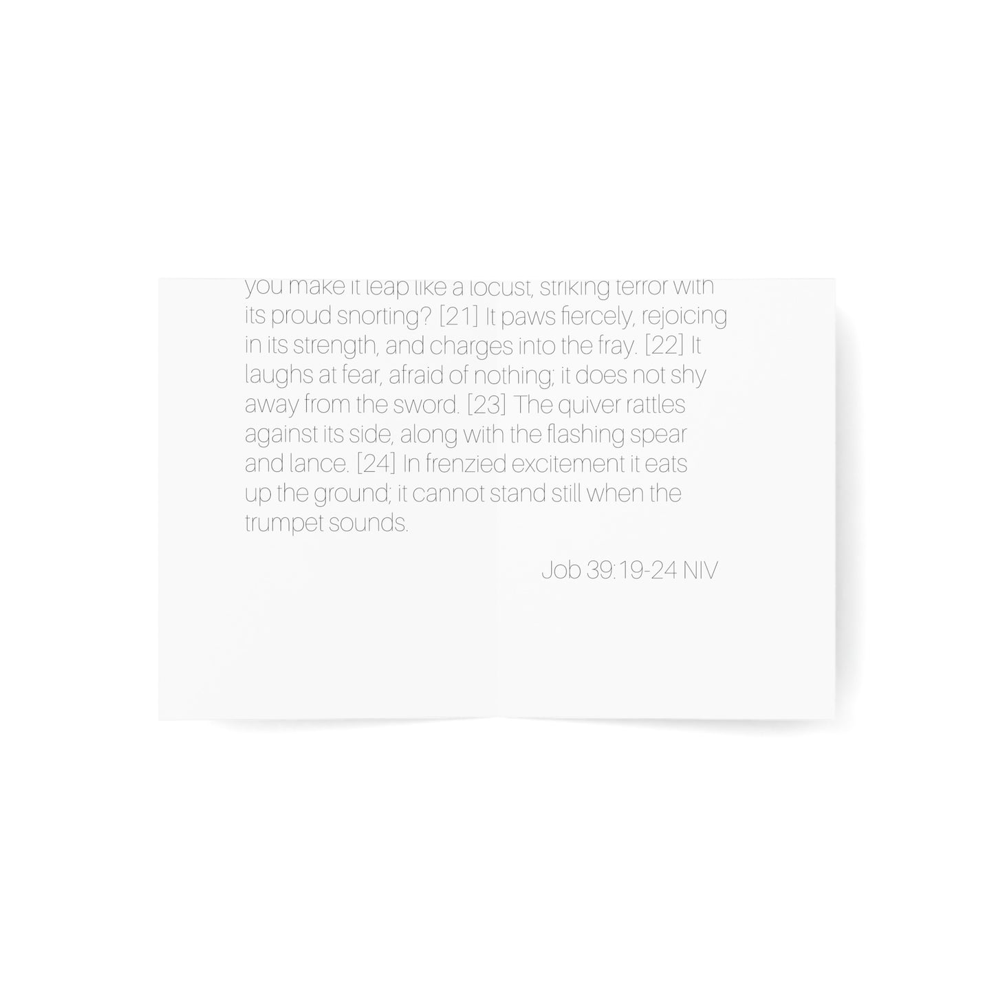 Greeting Cards (1, 10, 30, and 50pcs)