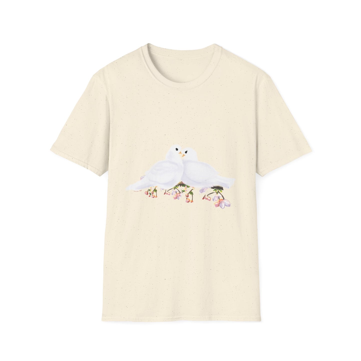 Pure Peace - Softstyle Tee, Bird Lover Gift, Couples Matching Shirt, Spring Fashion Top, Casual Wear