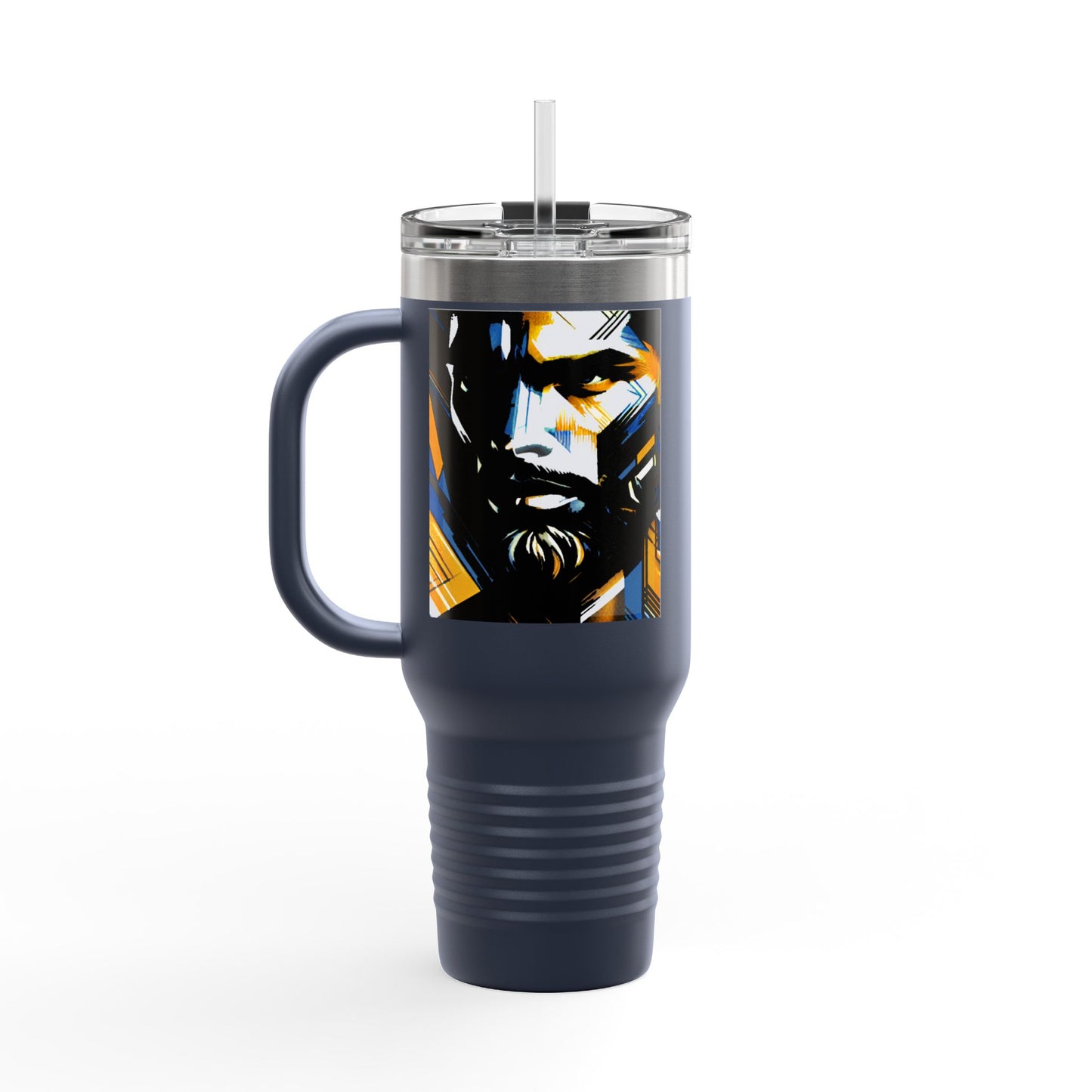 Bold Insulated Travel Mug - Perfect for Coffee & Tea Lovers, Great Gift for Adventurers, 40oz Travel Cup