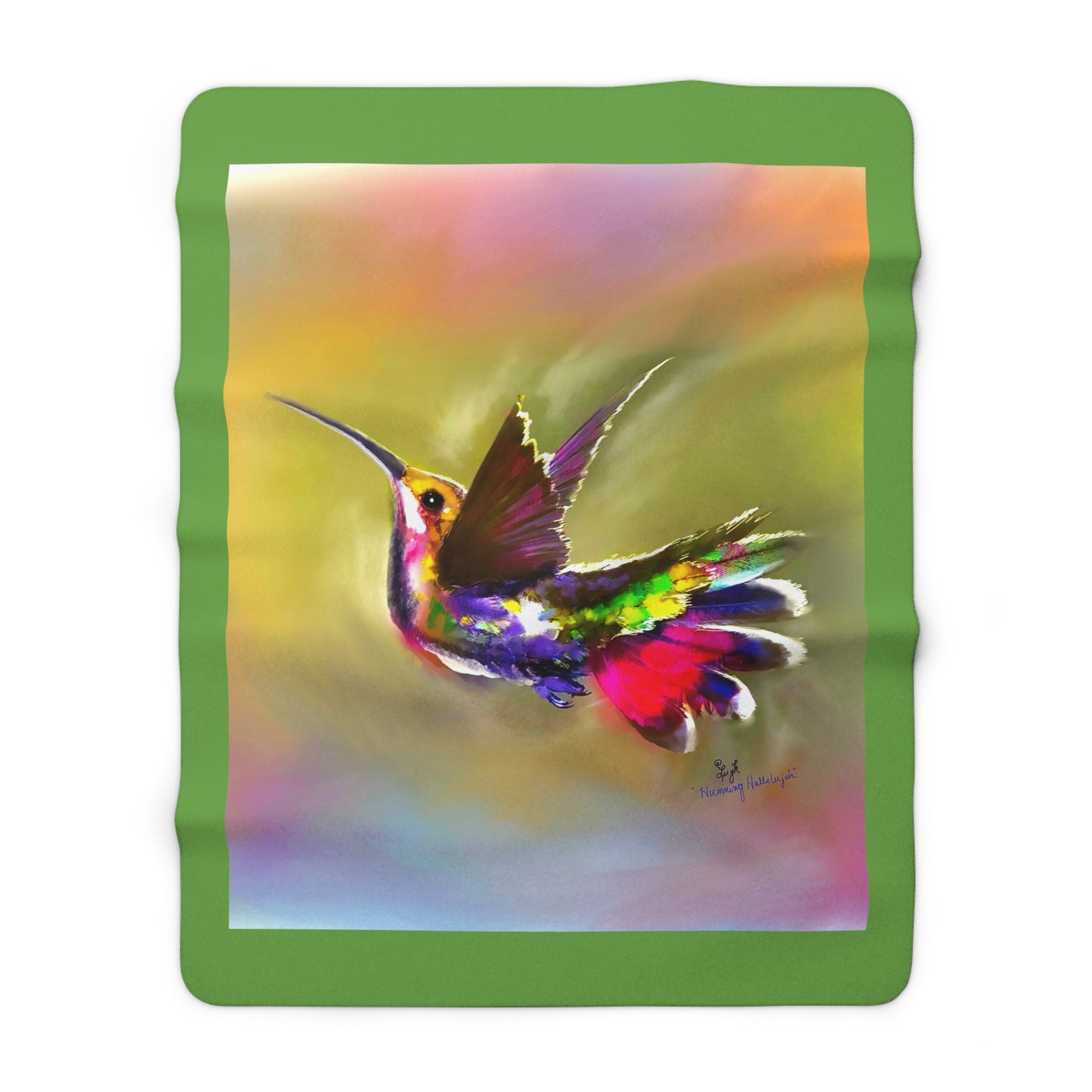 Humming Hallelujah - Sherpa Fleece Blanket
