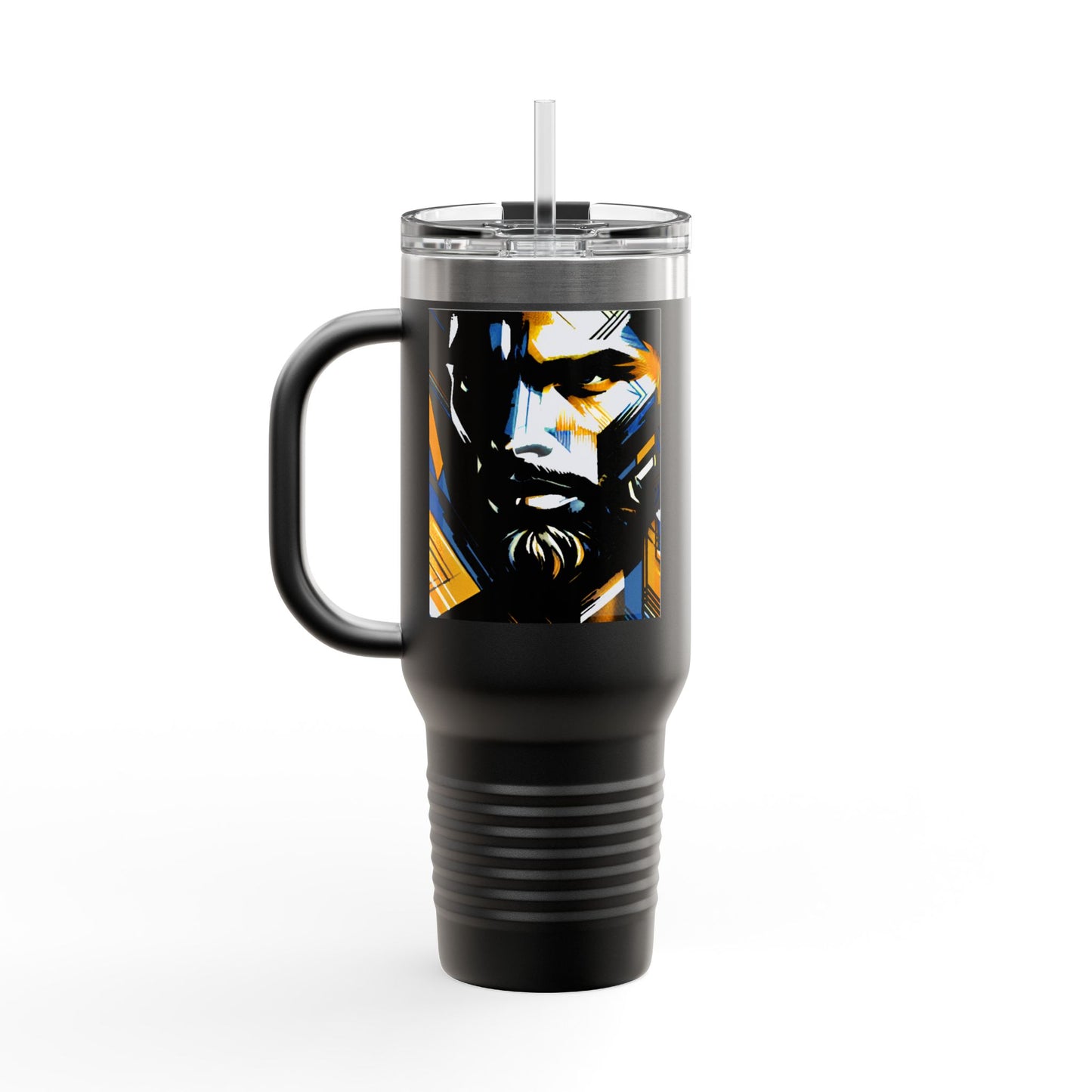 Bold Insulated Travel Mug - Perfect for Coffee & Tea Lovers, Great Gift for Adventurers, 40oz Travel Cup