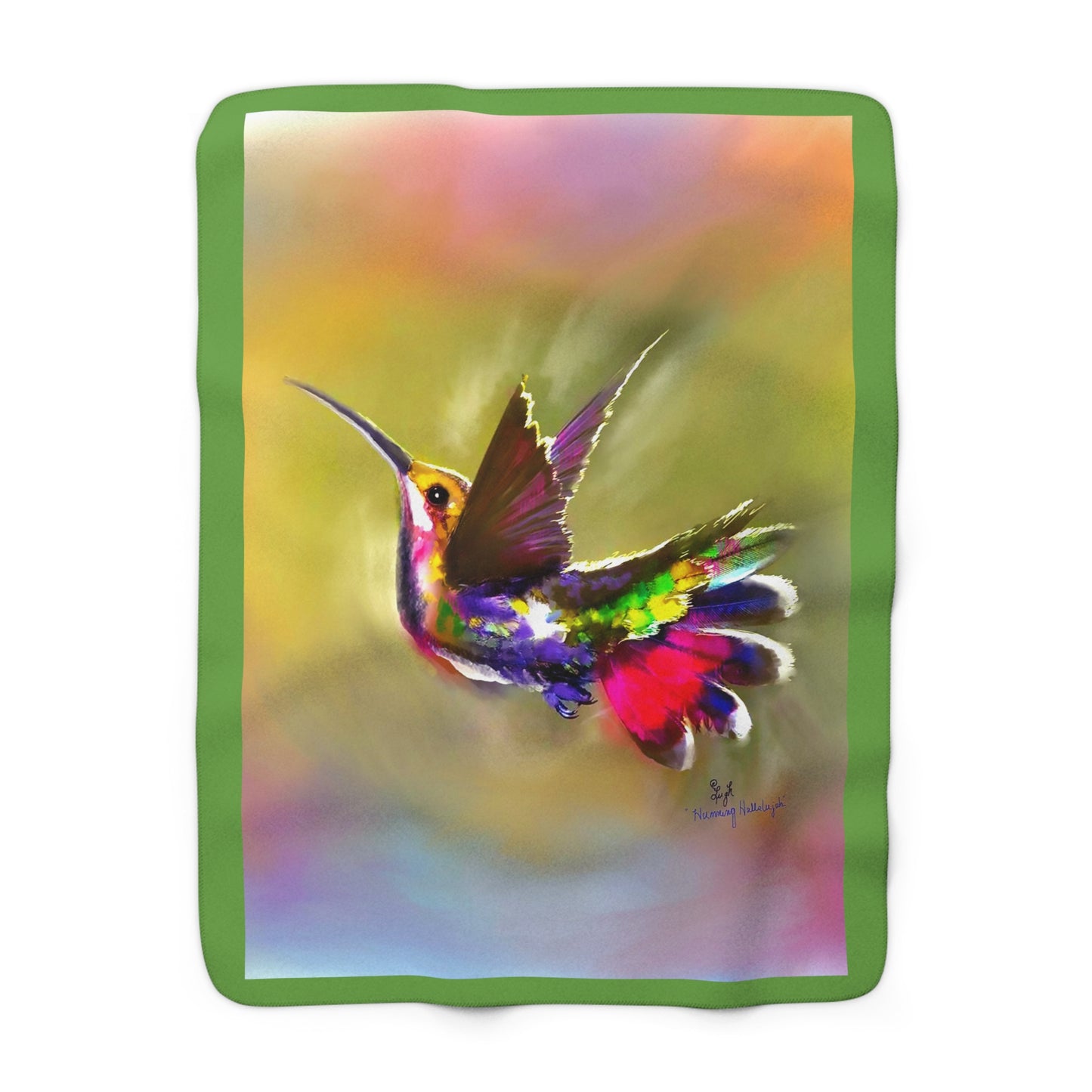Humming Hallelujah - Sherpa Fleece Blanket