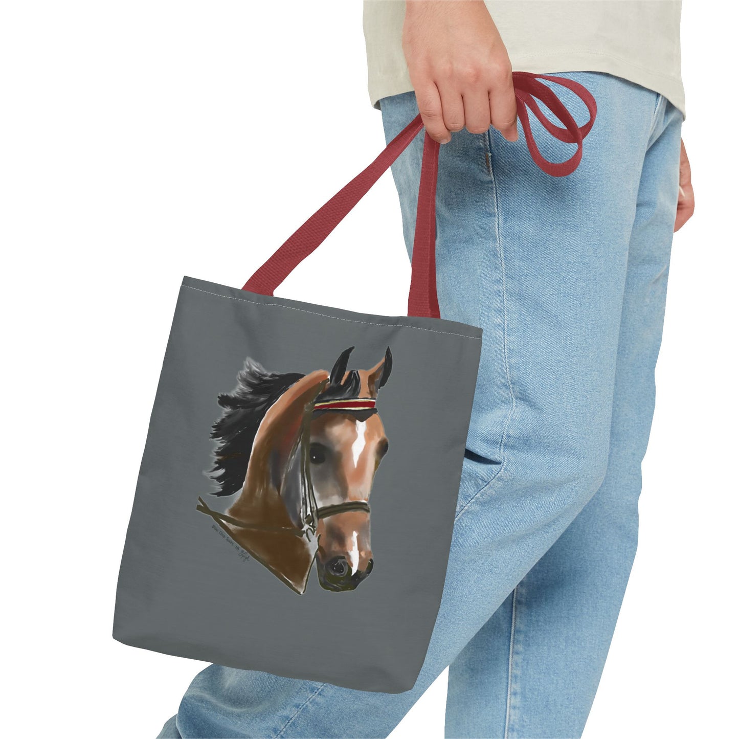 Blue Chip Socks Tote Bag (AOP)