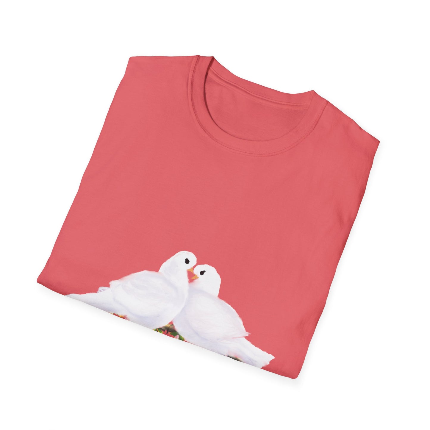 Pure Peace - Softstyle Tee, Bird Lover Gift, Couples Matching Shirt, Spring Fashion Top, Casual Wear