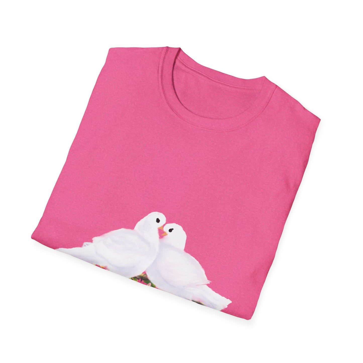 Pure Peace - Softstyle Tee, Bird Lover Gift, Couples Matching Shirt, Spring Fashion Top, Casual Wear