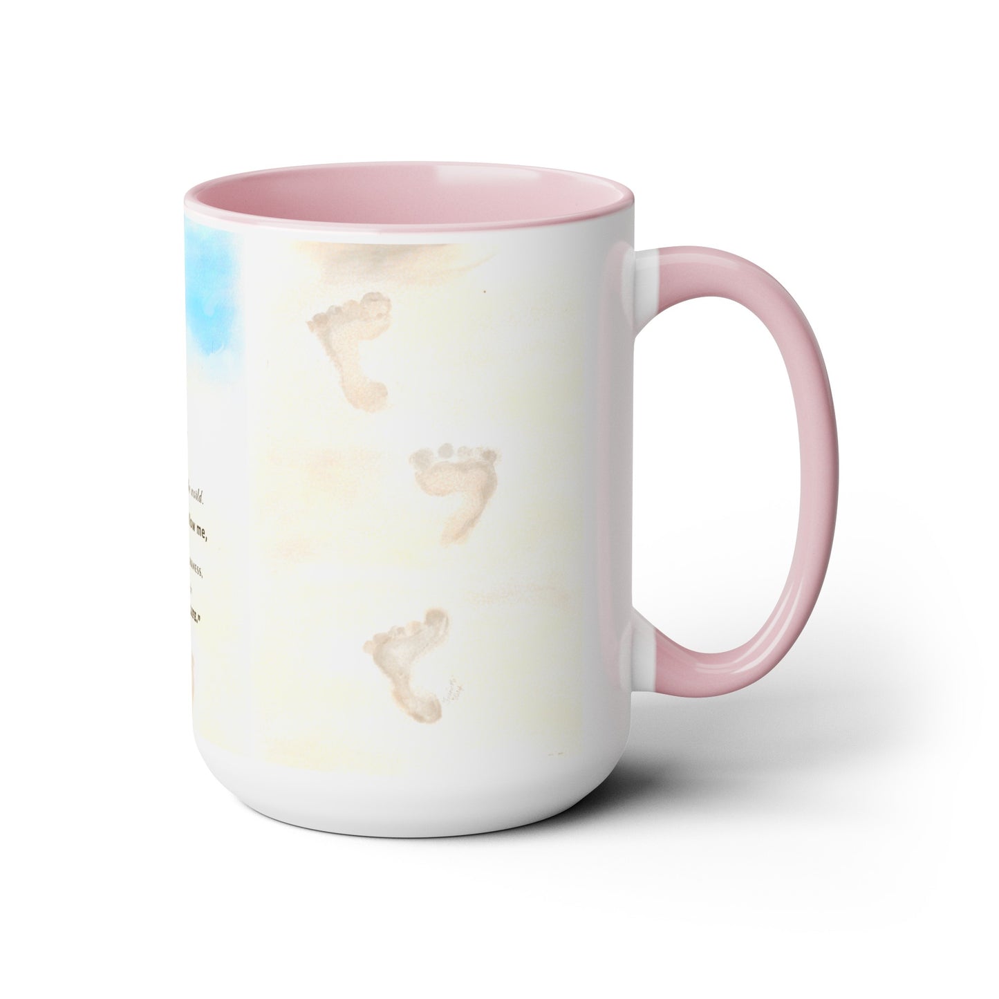 Two-Tone Coffee Mugs, 15oz