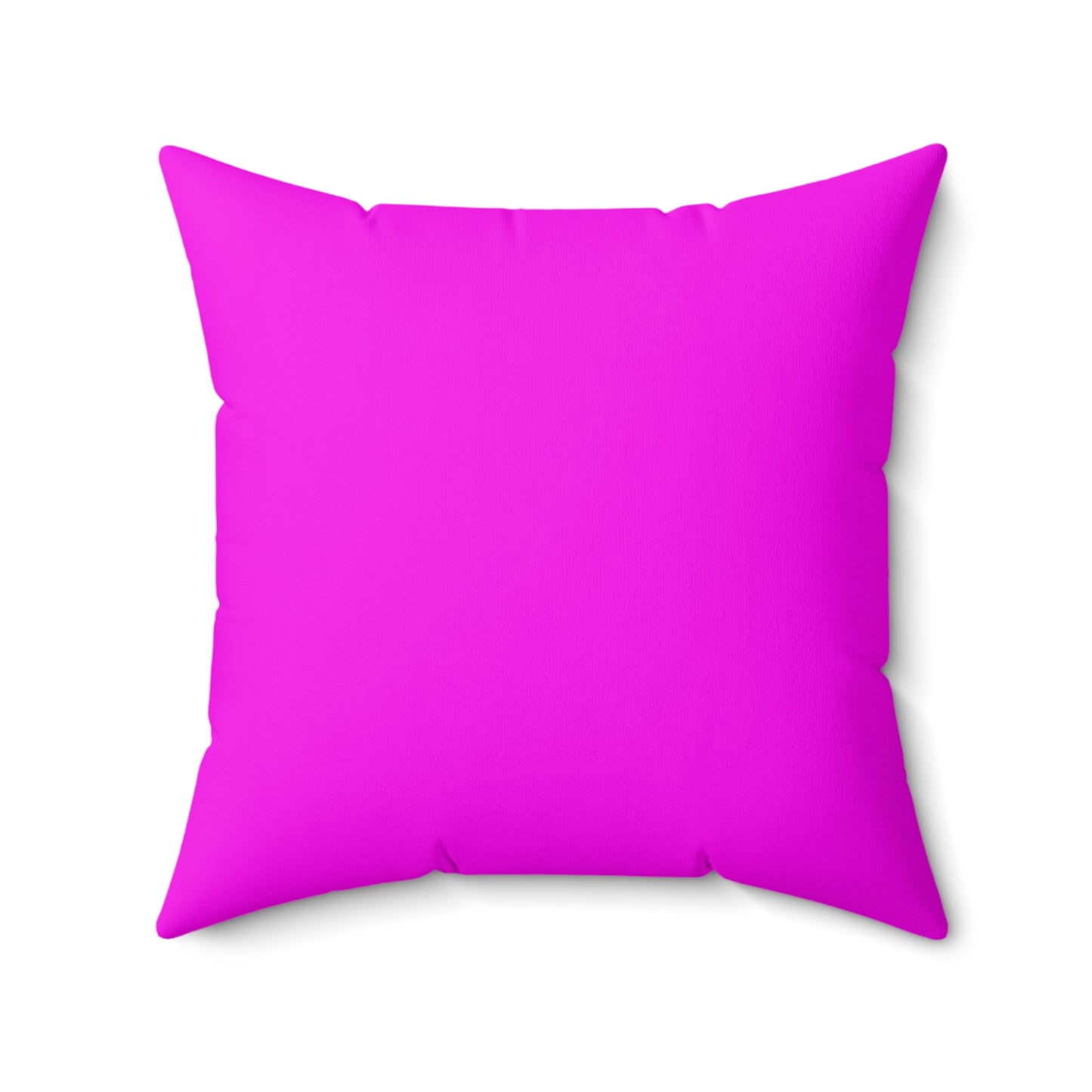 Pillow - Fanciful Horse - Hot Pink Spun Polyester Square Pillow