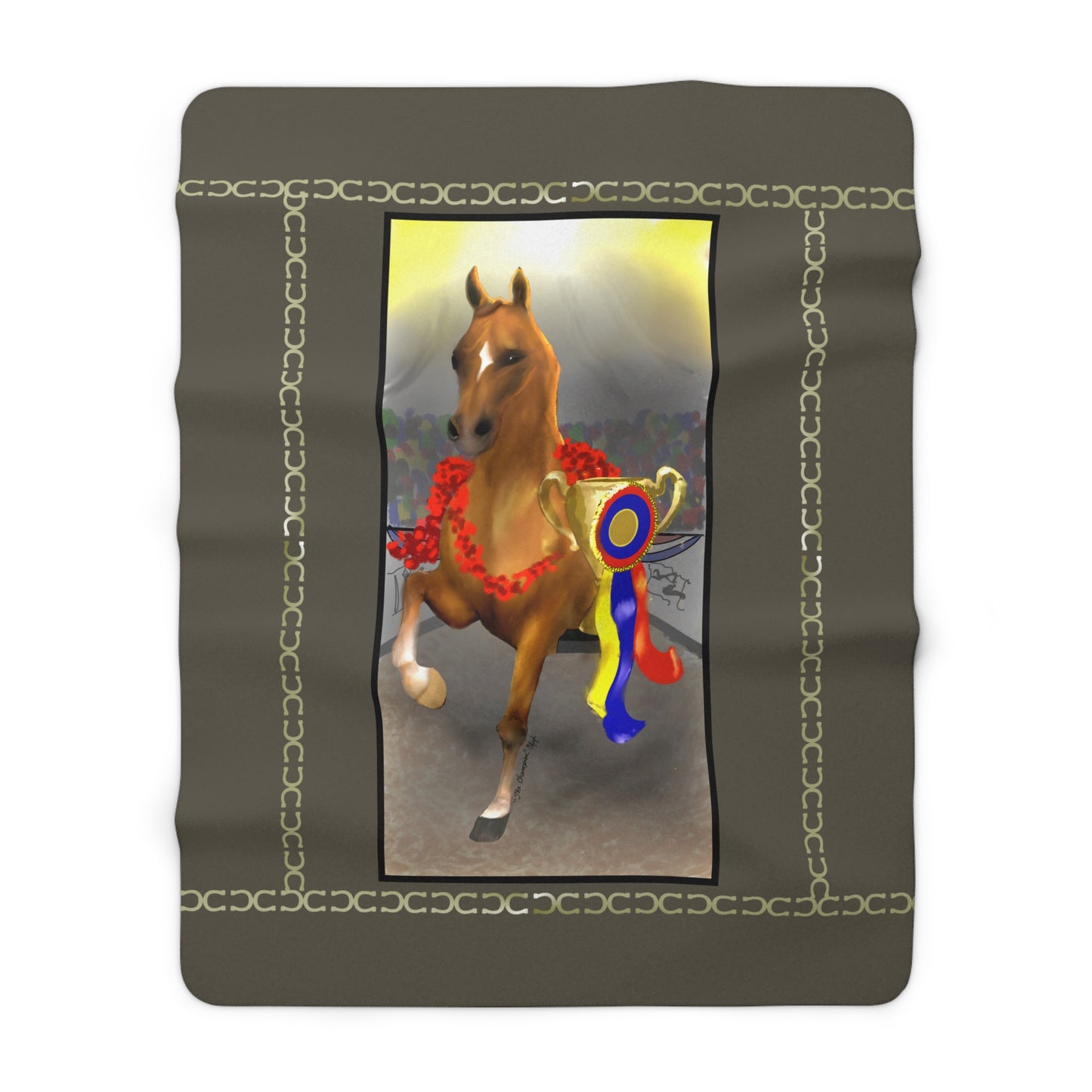 The Champion - Sherpa Fleece Blanket