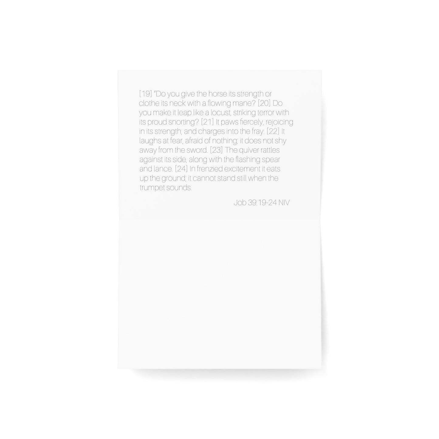 Greeting Cards (1, 10, 30, and 50pcs)