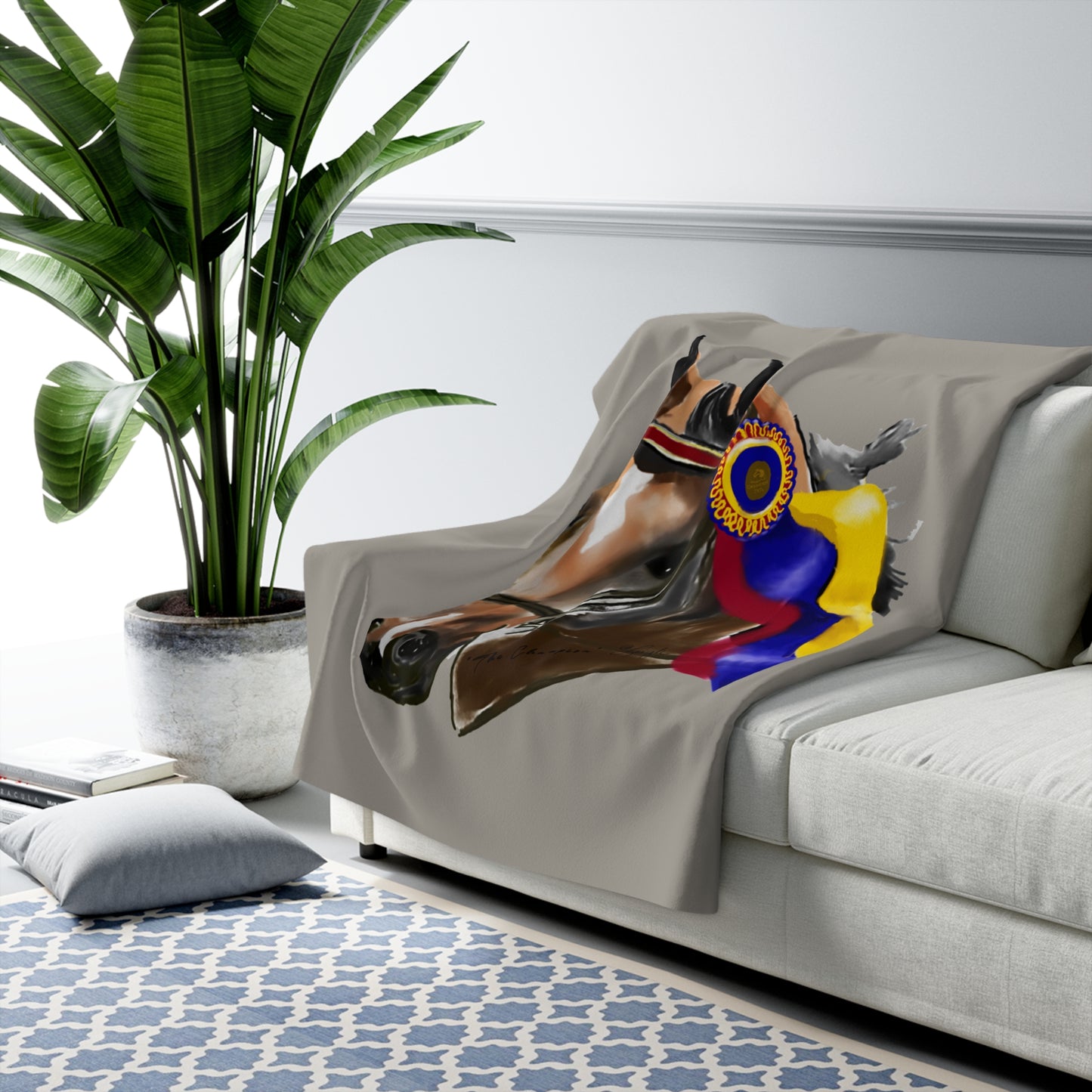 The Champion - Sherpa Fleece Blanket