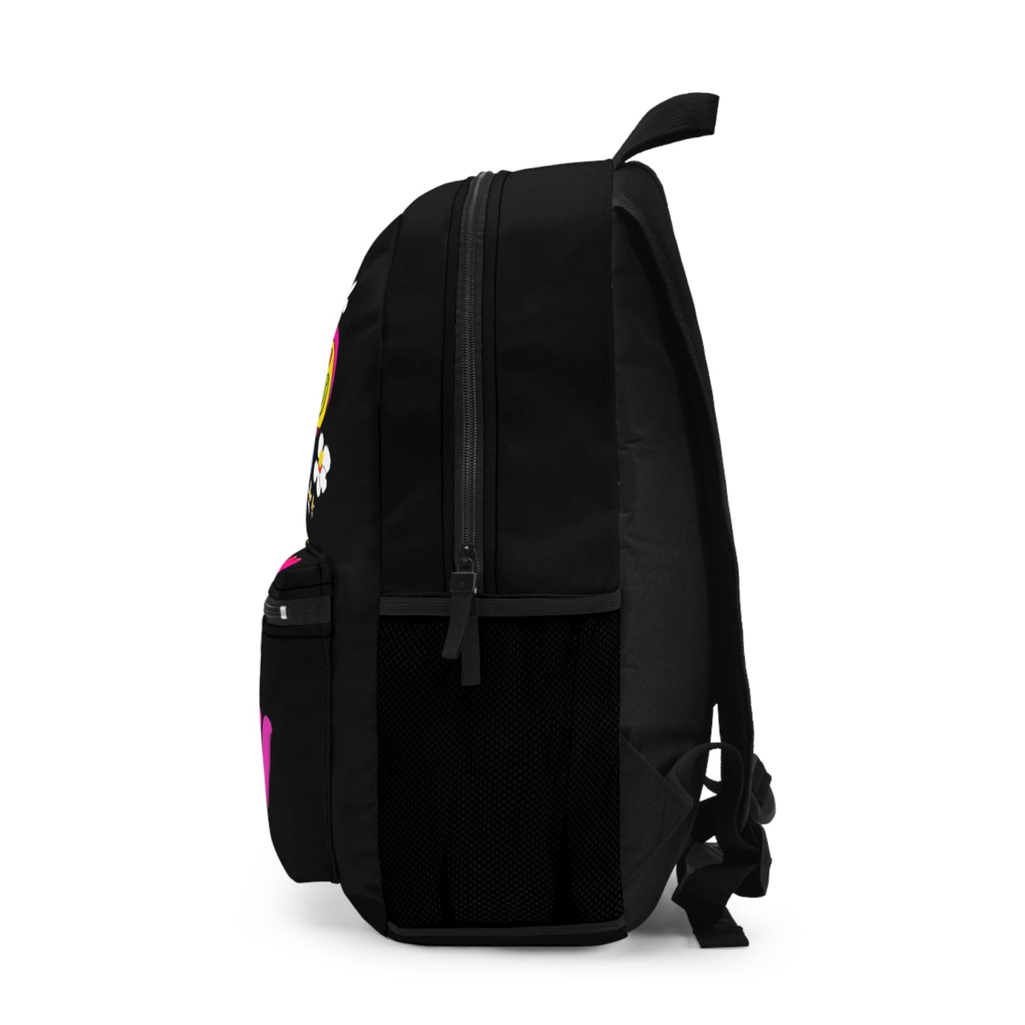 Love and Peace Backpack - Stylish Bag for School, Travel, or Festivals, Love & Peace Design, Gift for Hippie or Retro Enthusiasts
