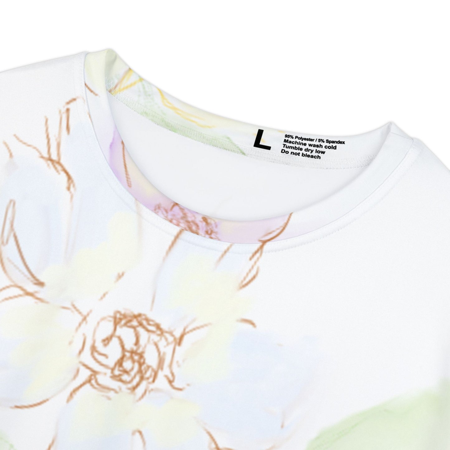 Dainty Flowers Women's Short Sleeve Shirt (AOP)
