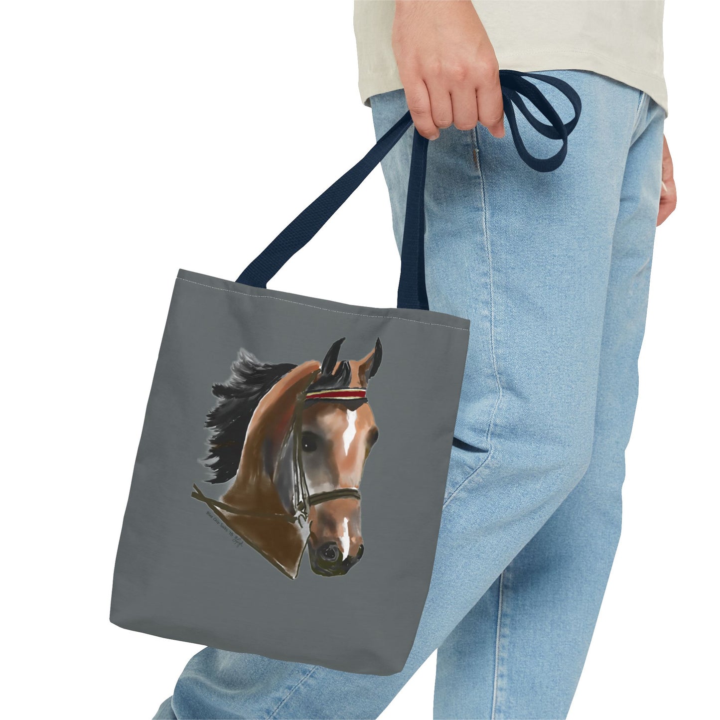 Blue Chip Socks Tote Bag (AOP)