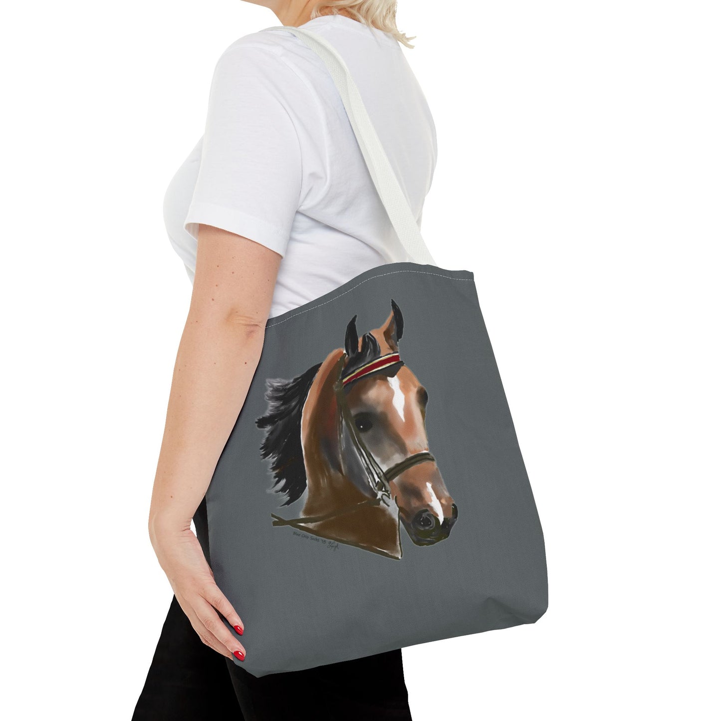 Blue Chip Socks Tote Bag (AOP)