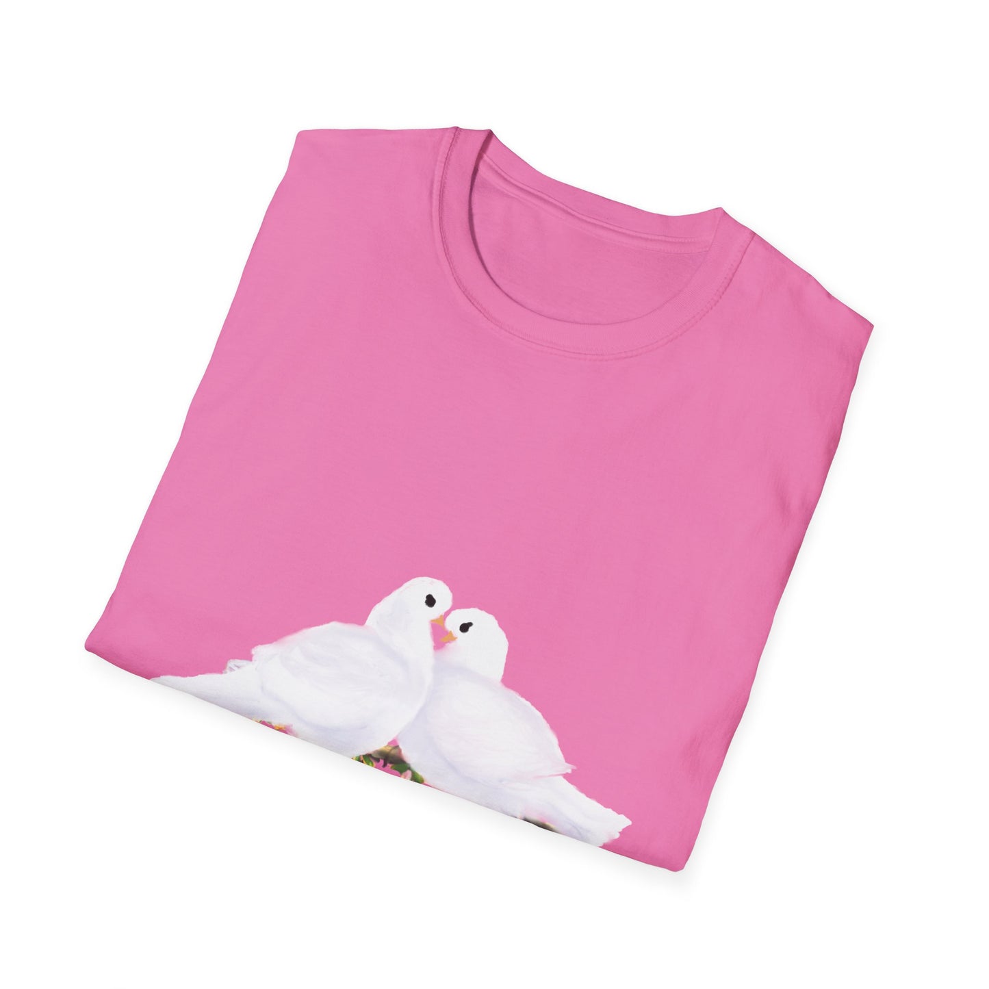 Pure Peace - Softstyle Tee, Bird Lover Gift, Couples Matching Shirt, Spring Fashion Top, Casual Wear