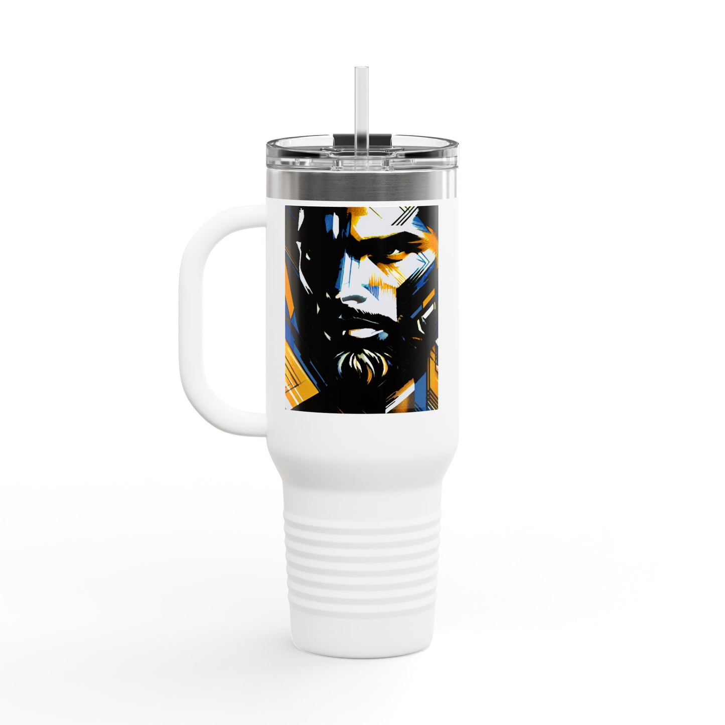 Bold Insulated Travel Mug - Perfect for Coffee & Tea Lovers, Great Gift for Adventurers, 40oz Travel Cup