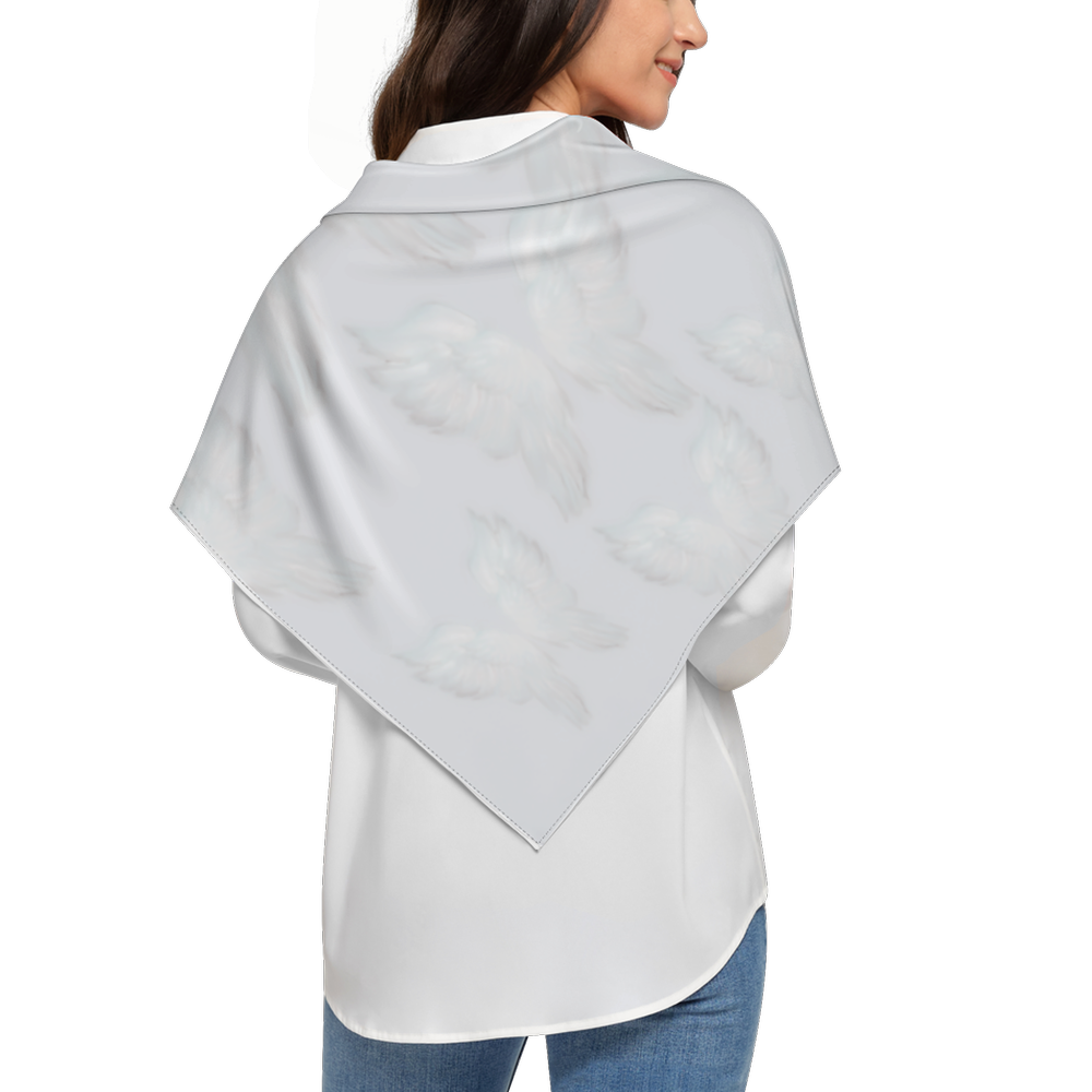 Angels' Wings Luxury Silky-like Square Scarf