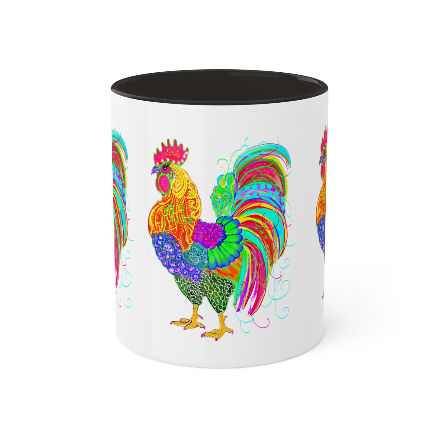 Rooster's Ruse - Colorful Mugs, 11oz