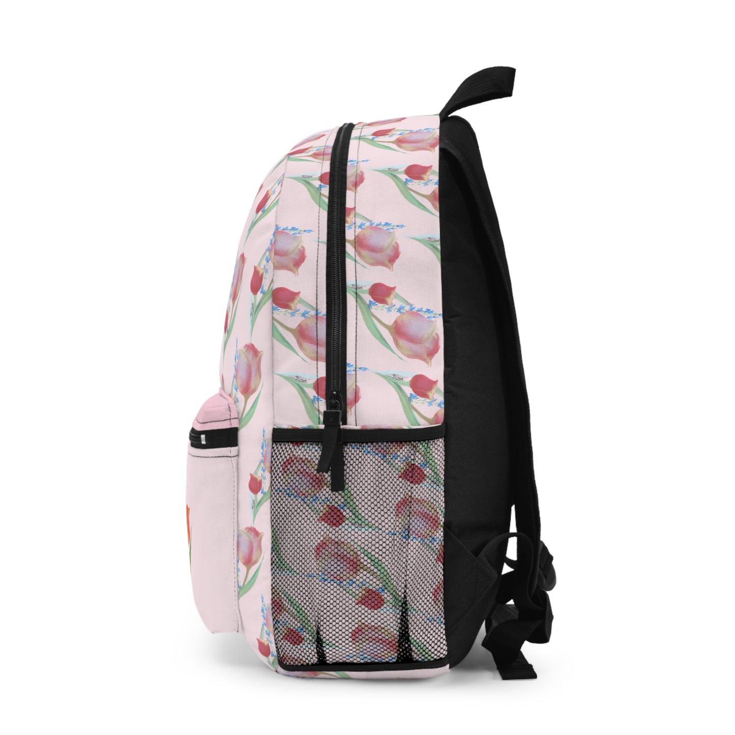 Tulips and Dragons Backpack for Everyday Use - Stylish and Functional