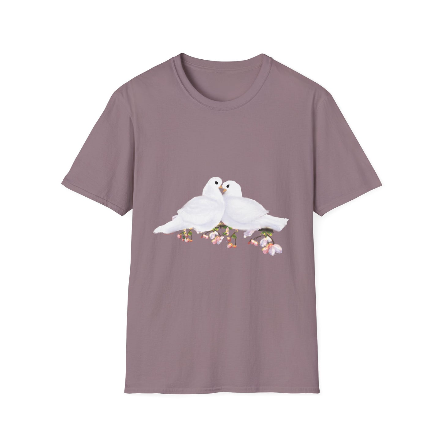 Pure Peace -  Softstyle Tee, Bird Lover Gift, Couples Matching Shirt, Spring Fashion Top, Casual Wear