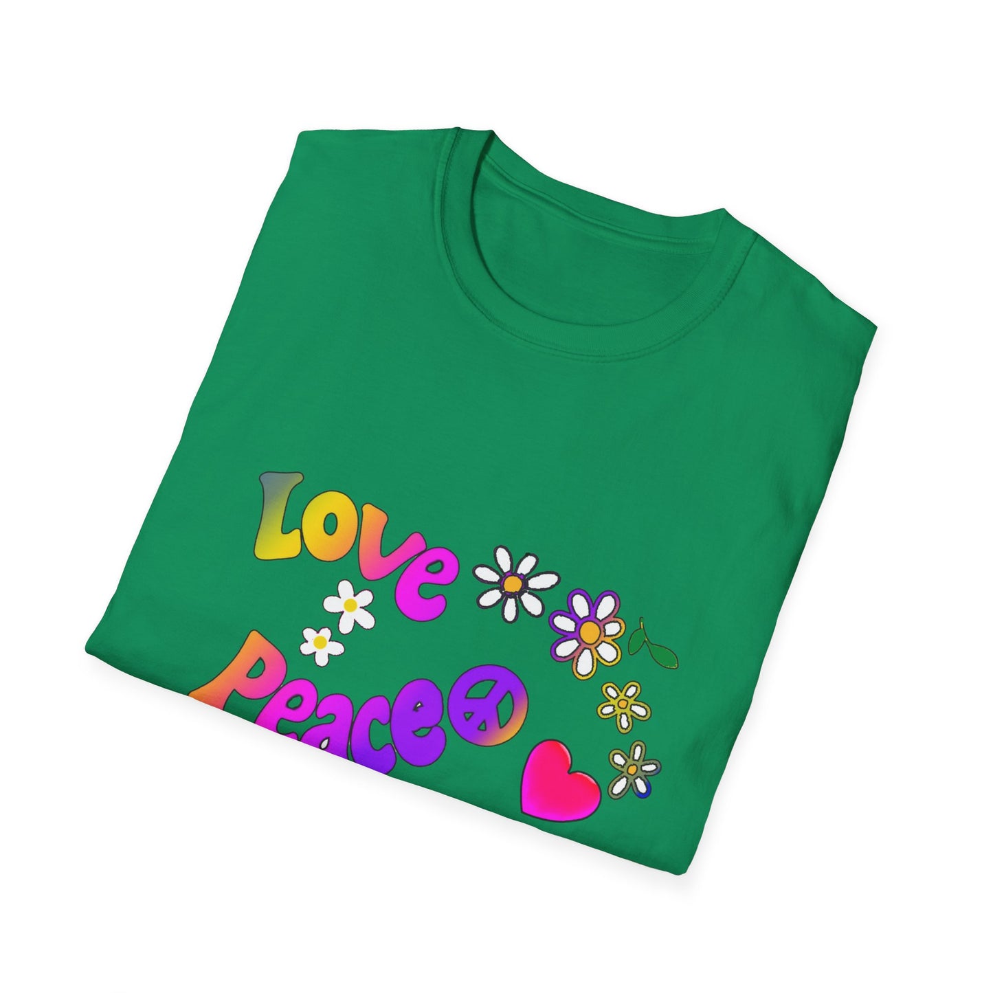 Love and Peace Unisex Softstyle T-Shirt