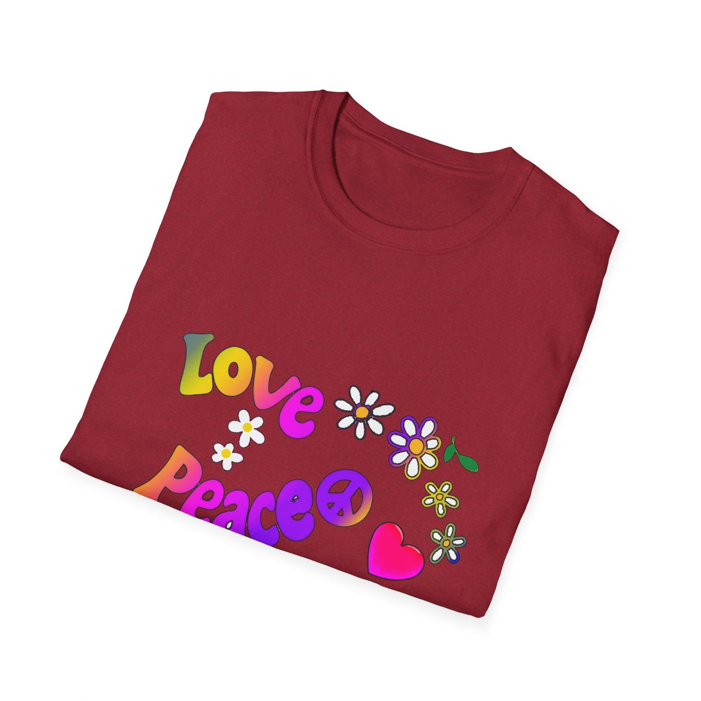 Love and Peace Unisex Softstyle T-Shirt