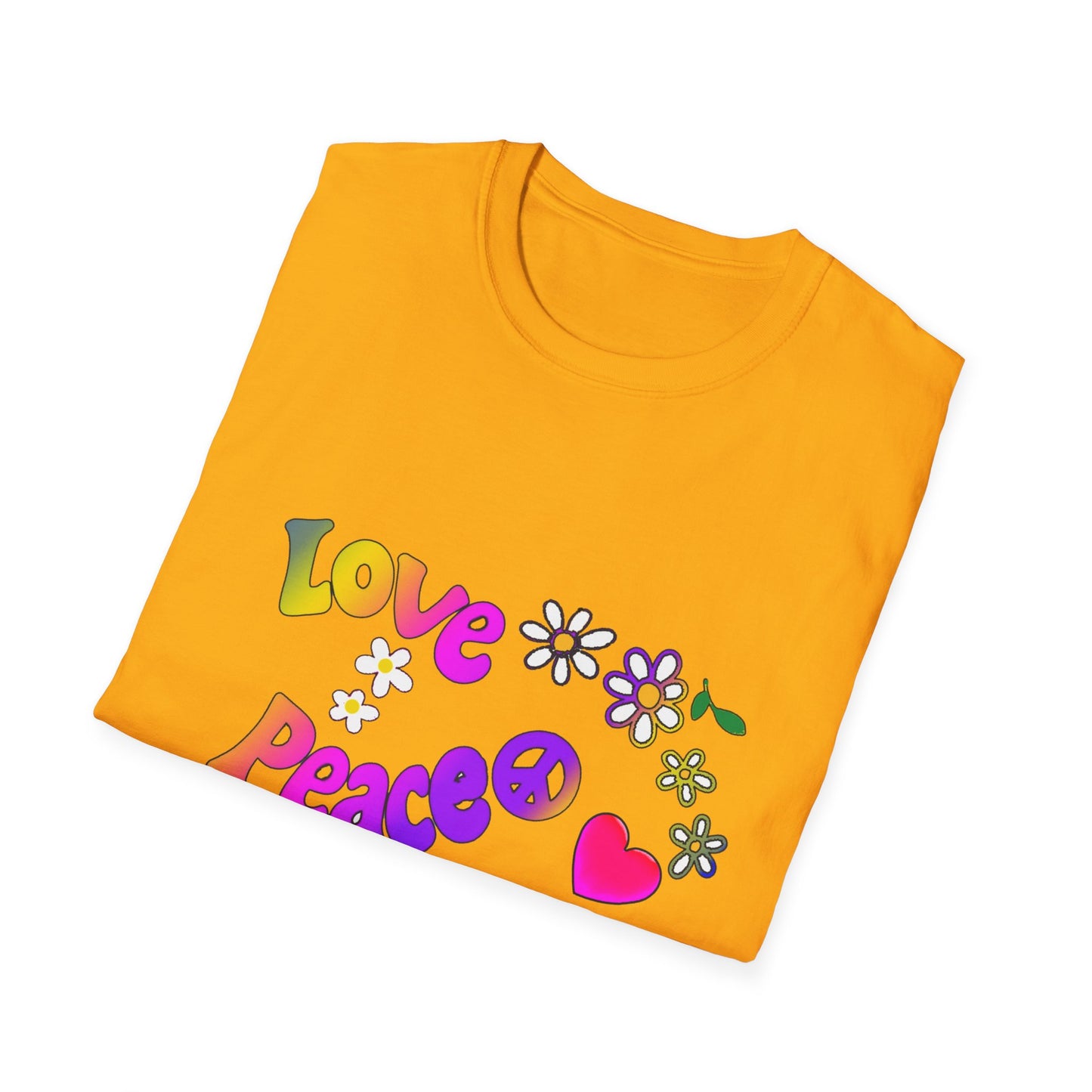 Love and Peace Unisex Softstyle T-Shirt