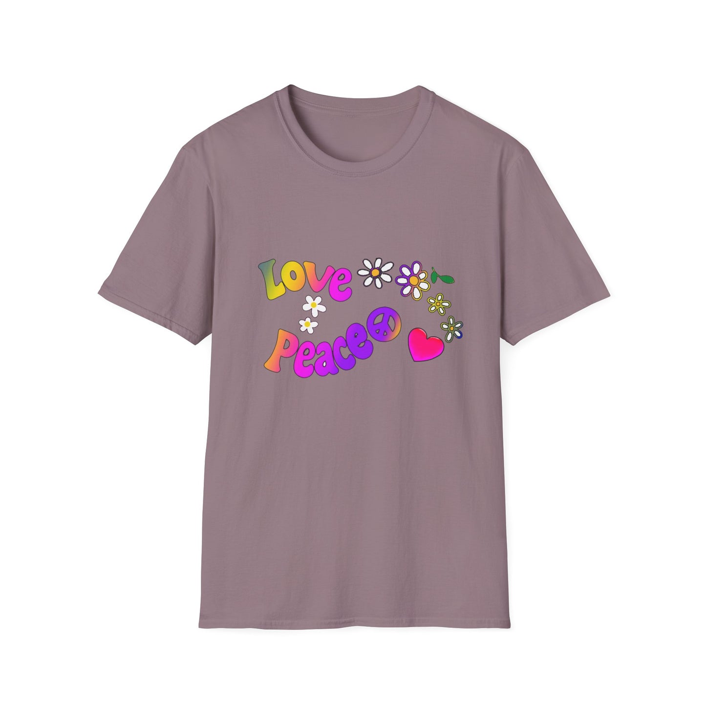 Love and Peace Unisex Softstyle T-Shirt