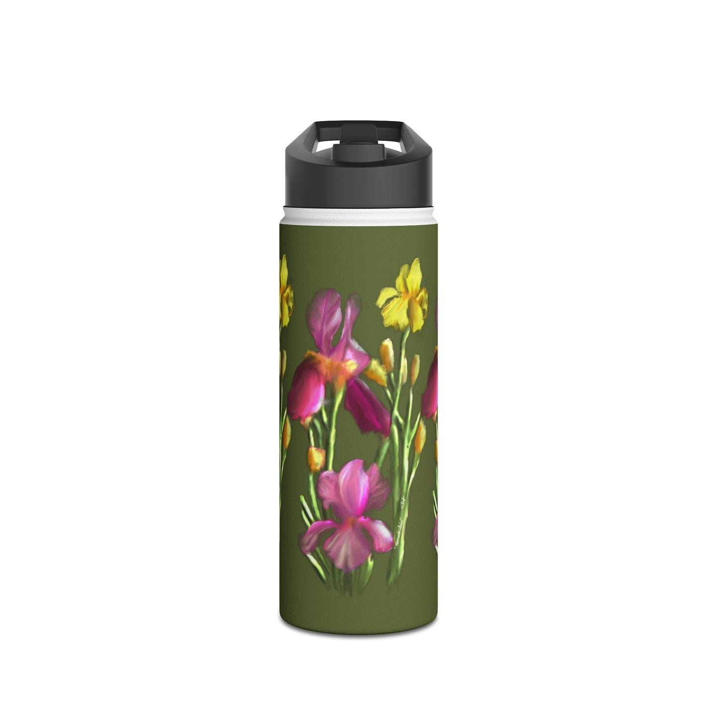 Stainless Steel Water Bottle, Standard Lid