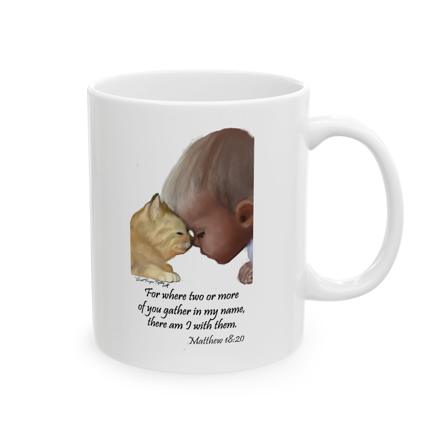 Sweet Prayers Together Ceramic Mug, (11oz, 15oz)