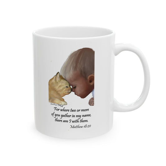 Sweet Prayers Together Ceramic Mug, (11oz, 15oz)