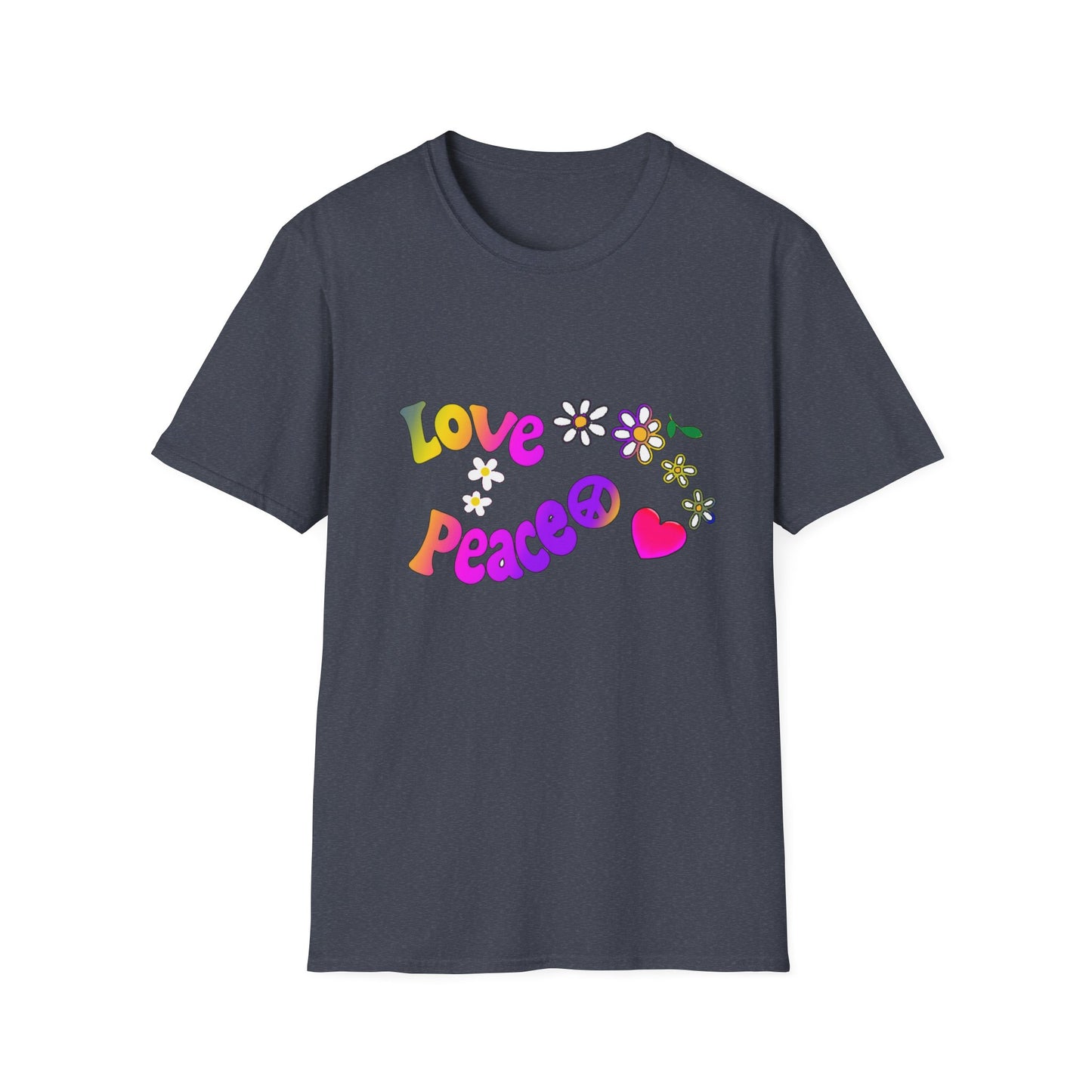 Love and Peace Unisex Softstyle T-Shirt
