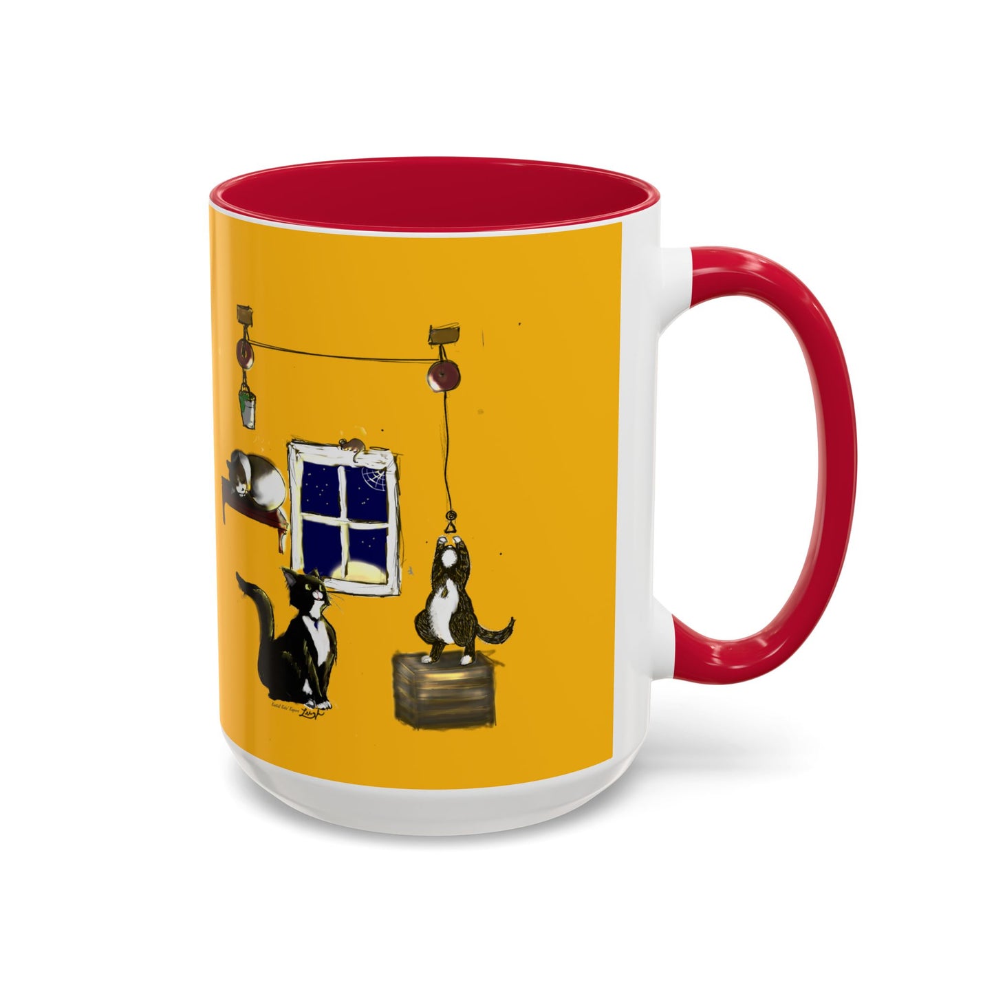 Kostial Katz Colorful Mugs (11oz, 15oz)