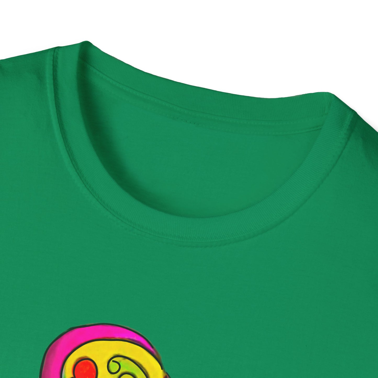 Groovy Love & Peace Unisex Softstyle T-Shirt