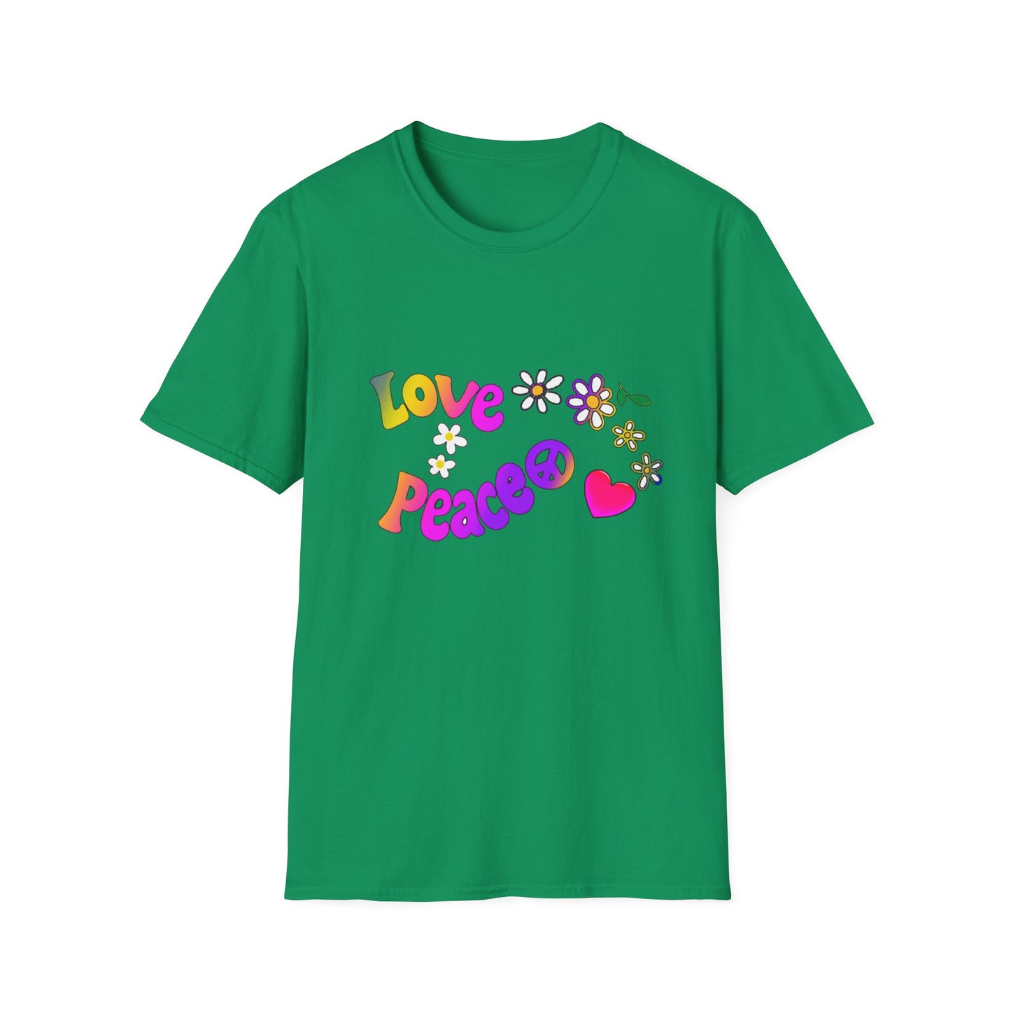 Love and Peace Unisex Softstyle T-Shirt