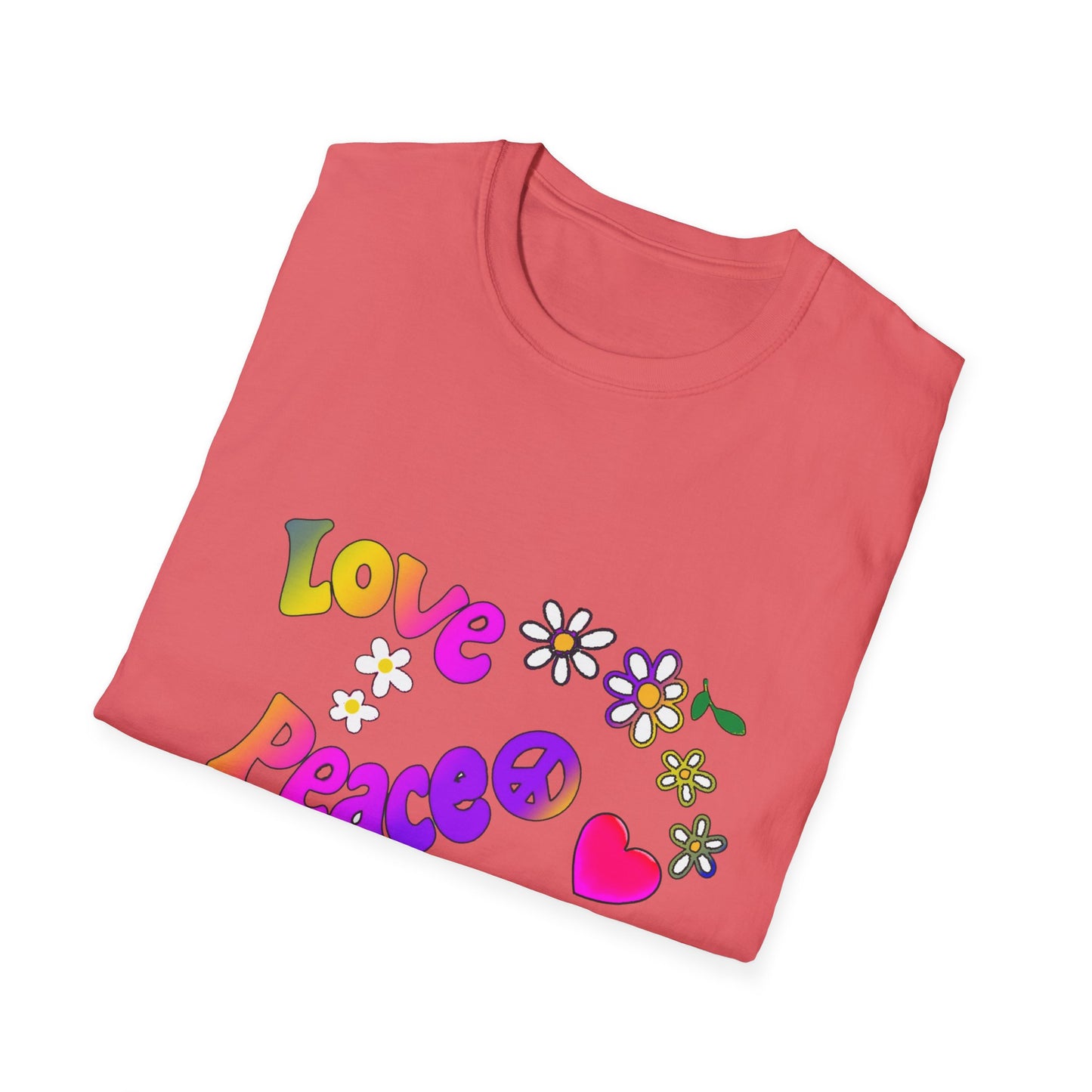 Love and Peace Unisex Softstyle T-Shirt