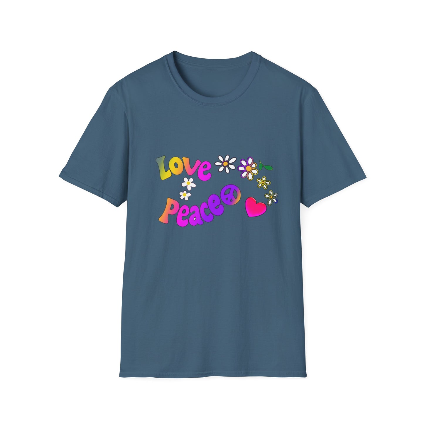 Love and Peace Unisex Softstyle T-Shirt