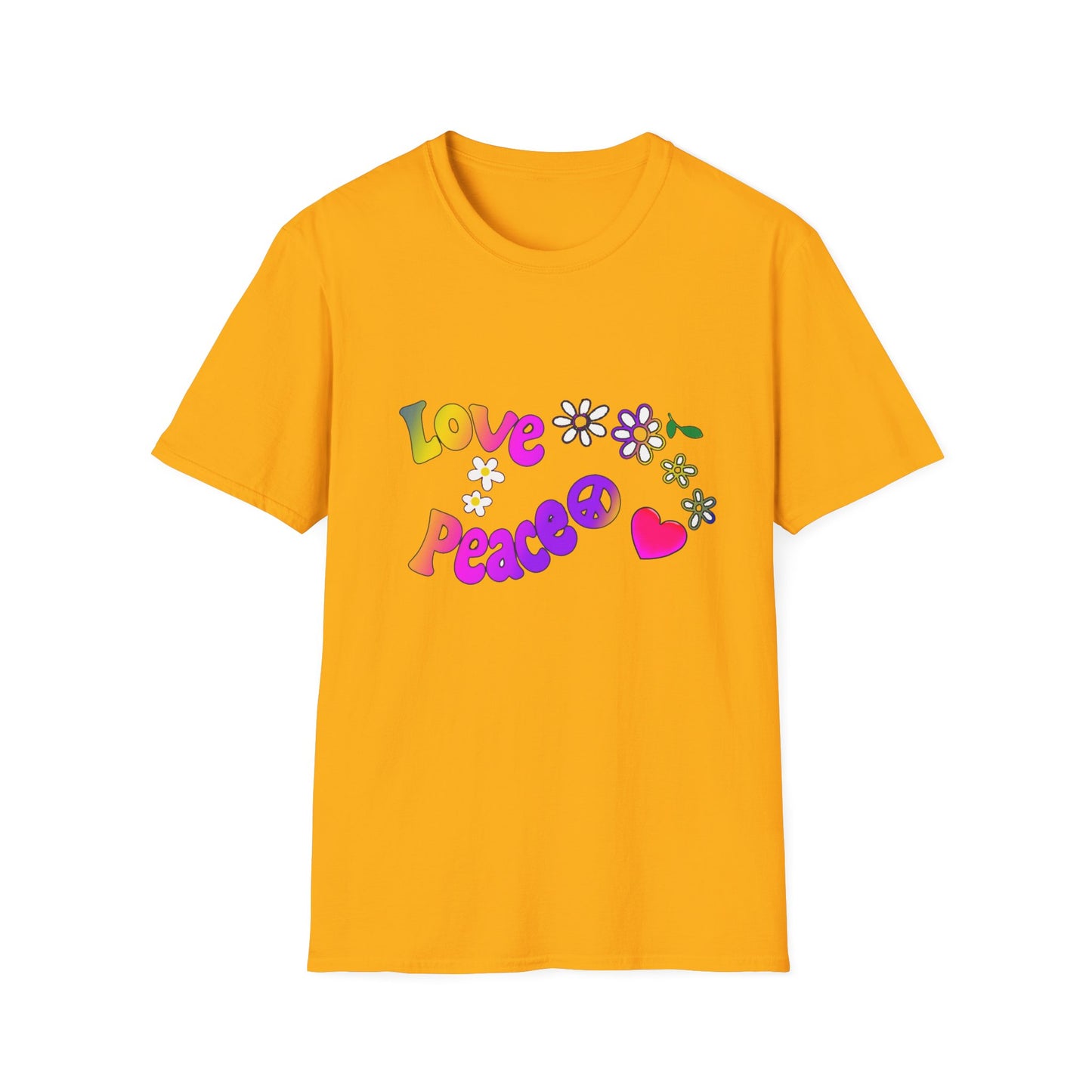 Love and Peace Unisex Softstyle T-Shirt
