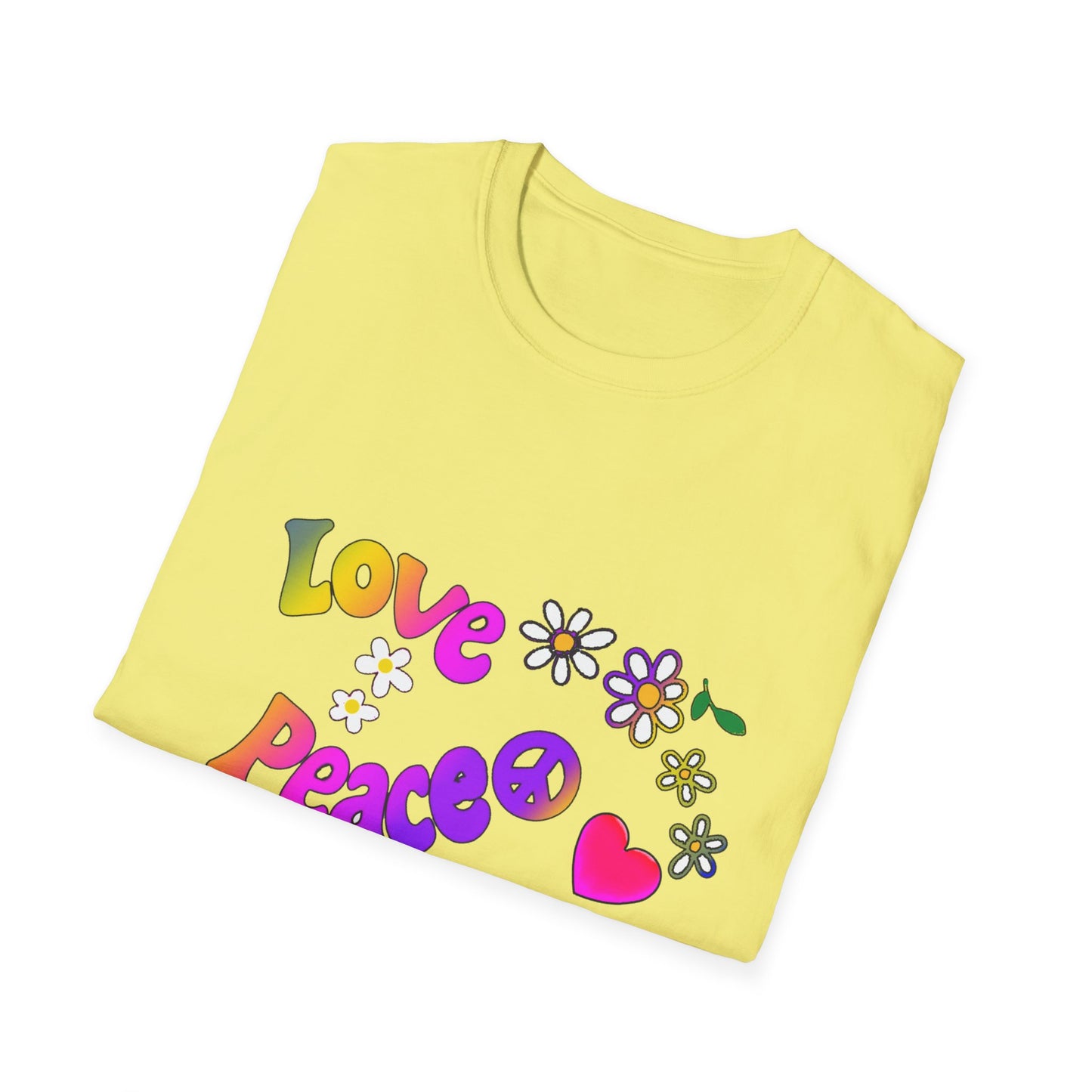 Love and Peace Unisex Softstyle T-Shirt