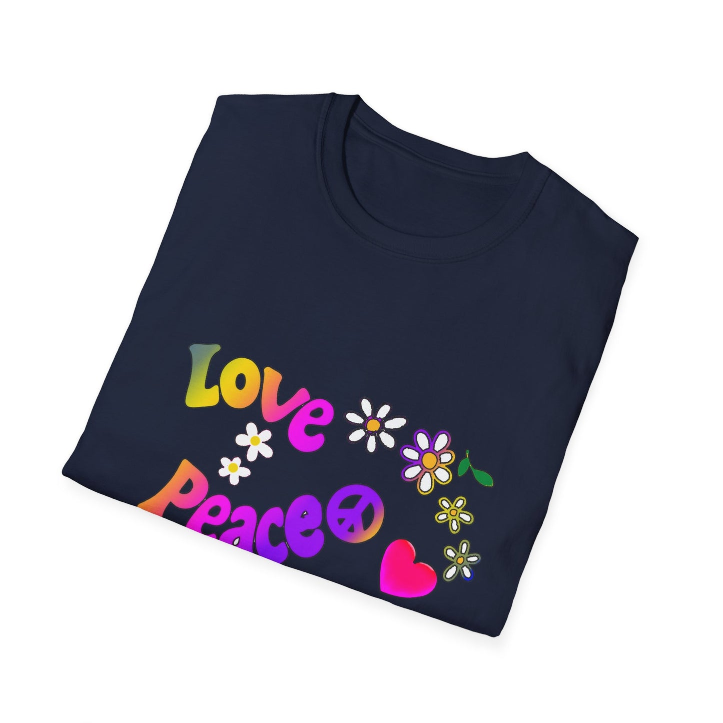 Love and Peace Unisex Softstyle T-Shirt
